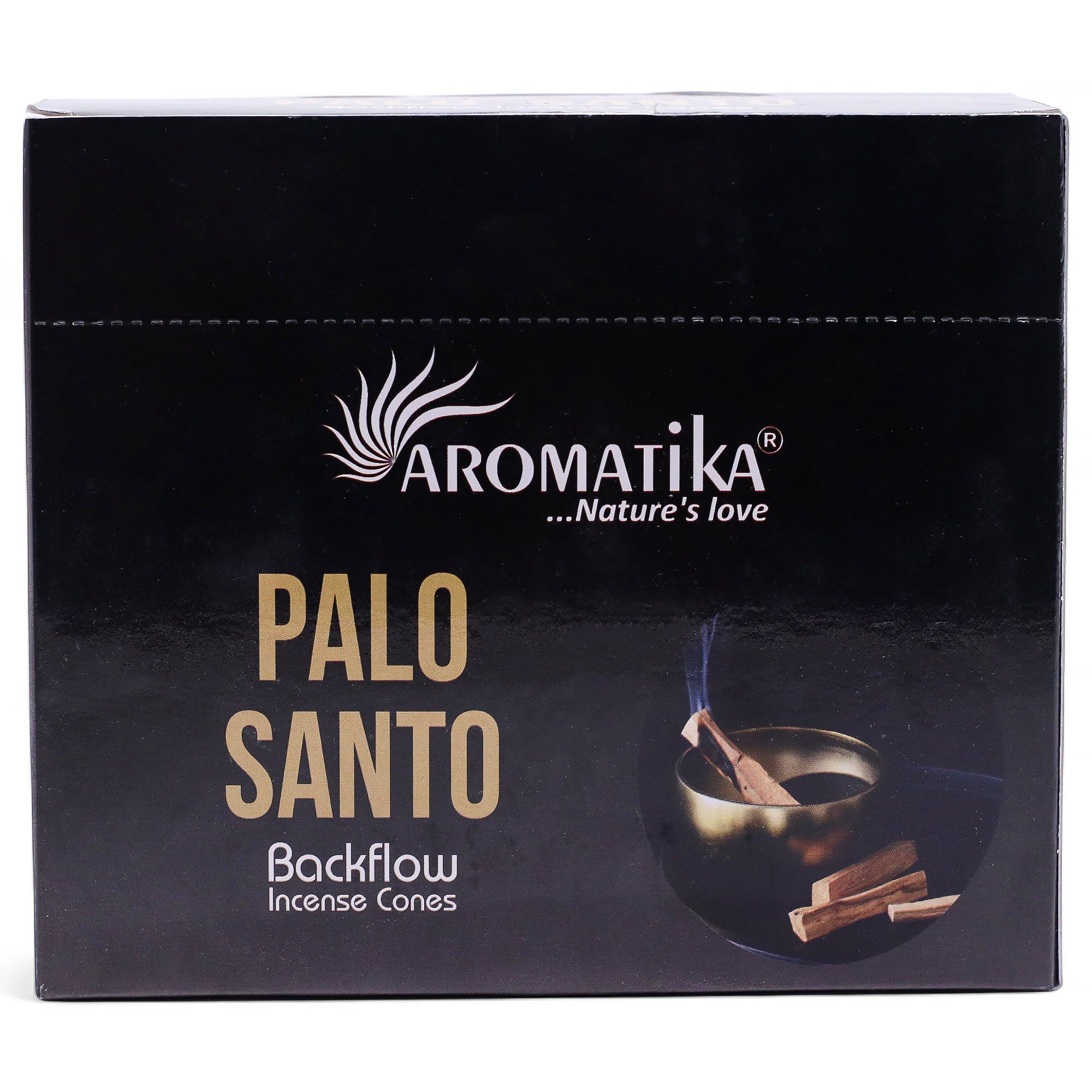 Pack of 10 Masala Backflow Incense - Palo Santo