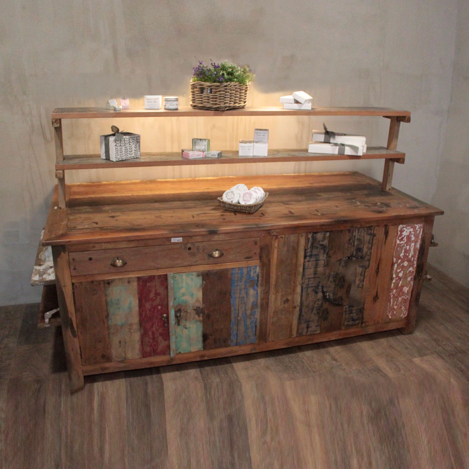 A&C Large Centre Display Table 207x97x80cm
