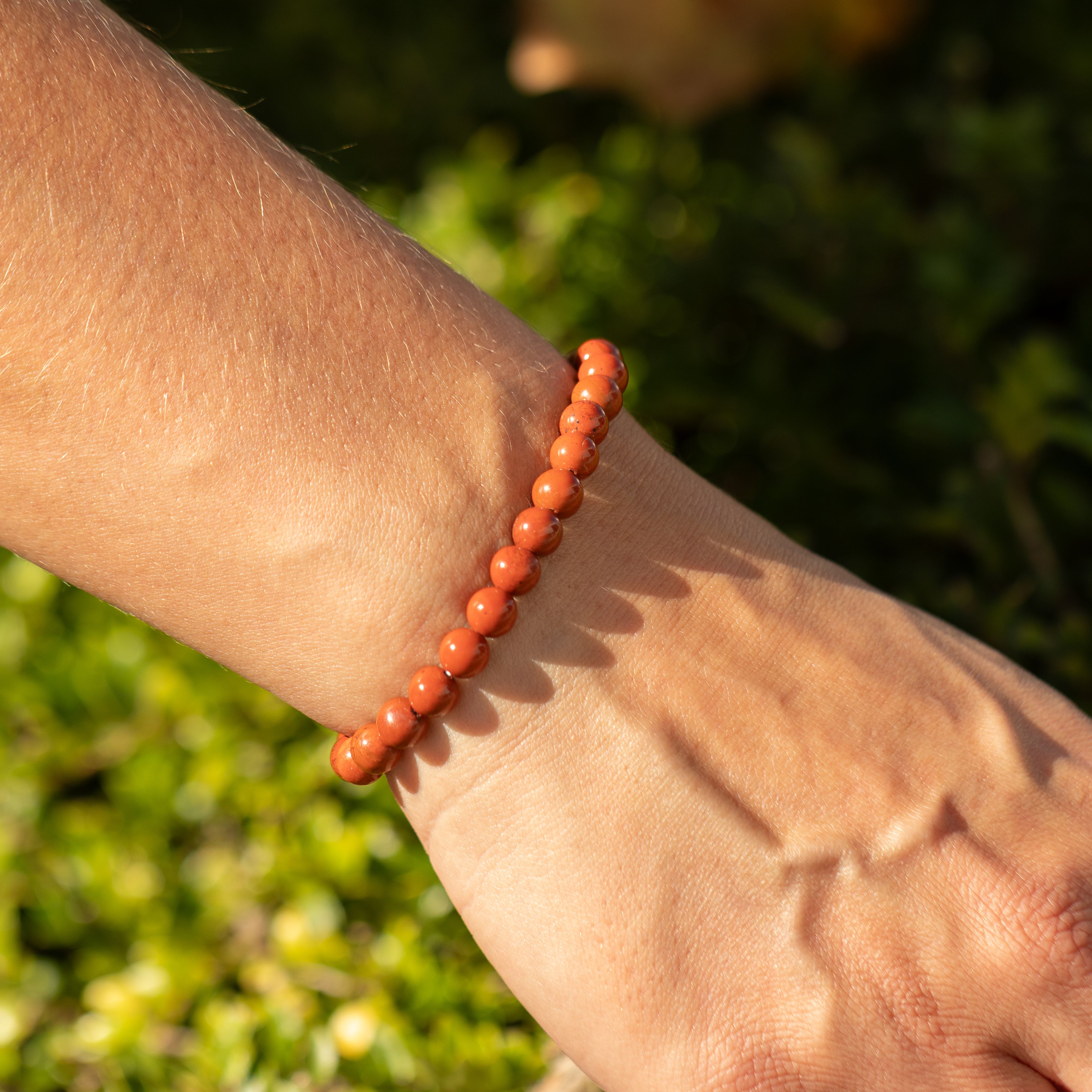 Petite Power Bracelet (17cmx6mm) - Carnelian