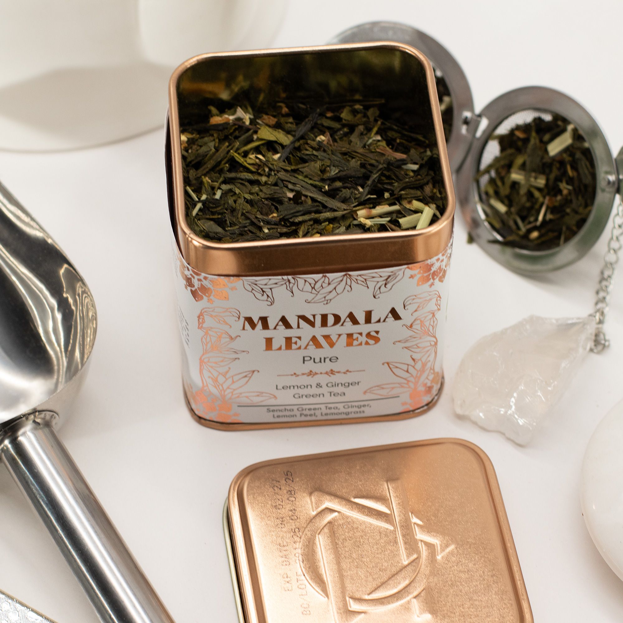 50g Classic Green Tea with Lemon and Ginger