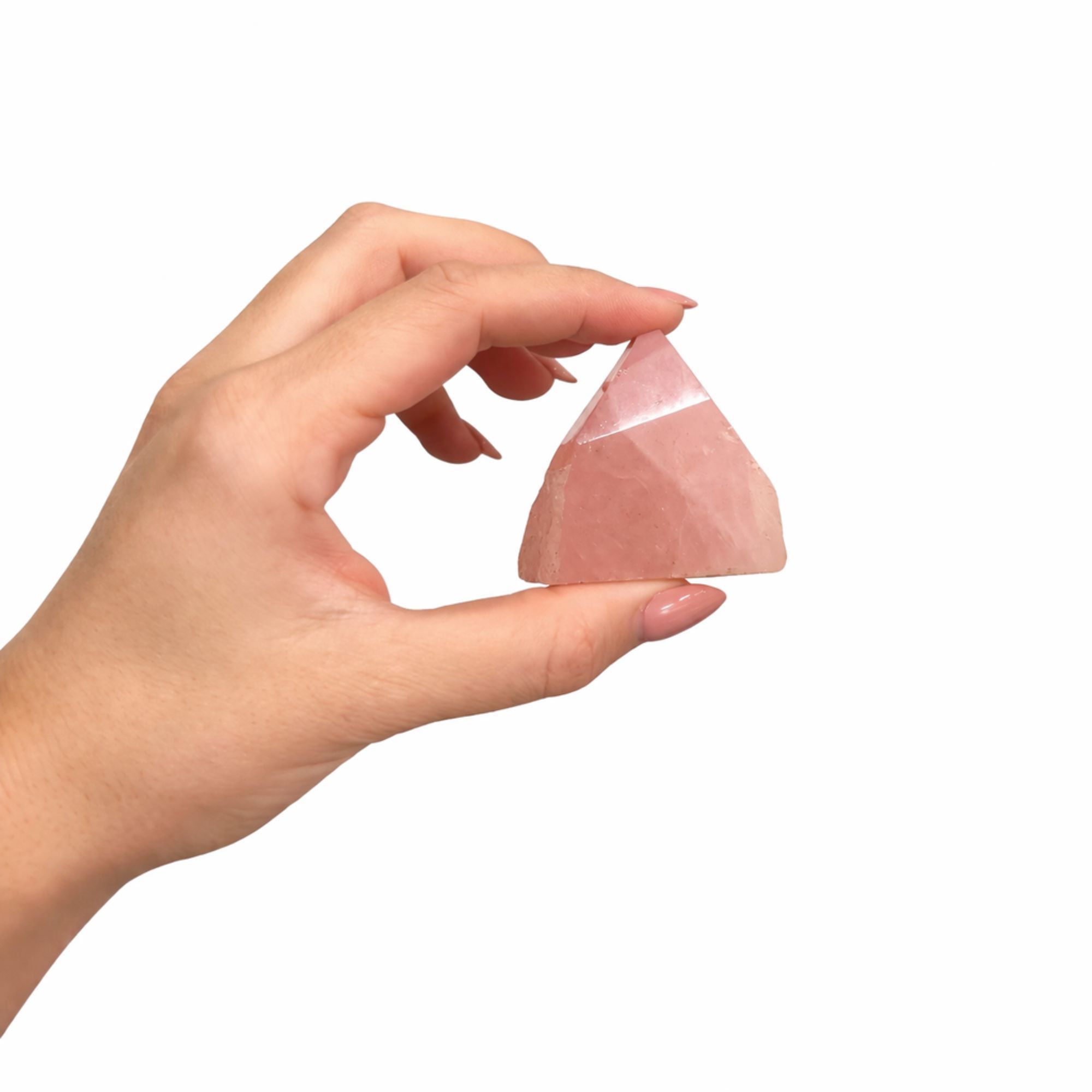 Gemstone Top Polished Points - Rose Quartz (approx 5-6 pieces)