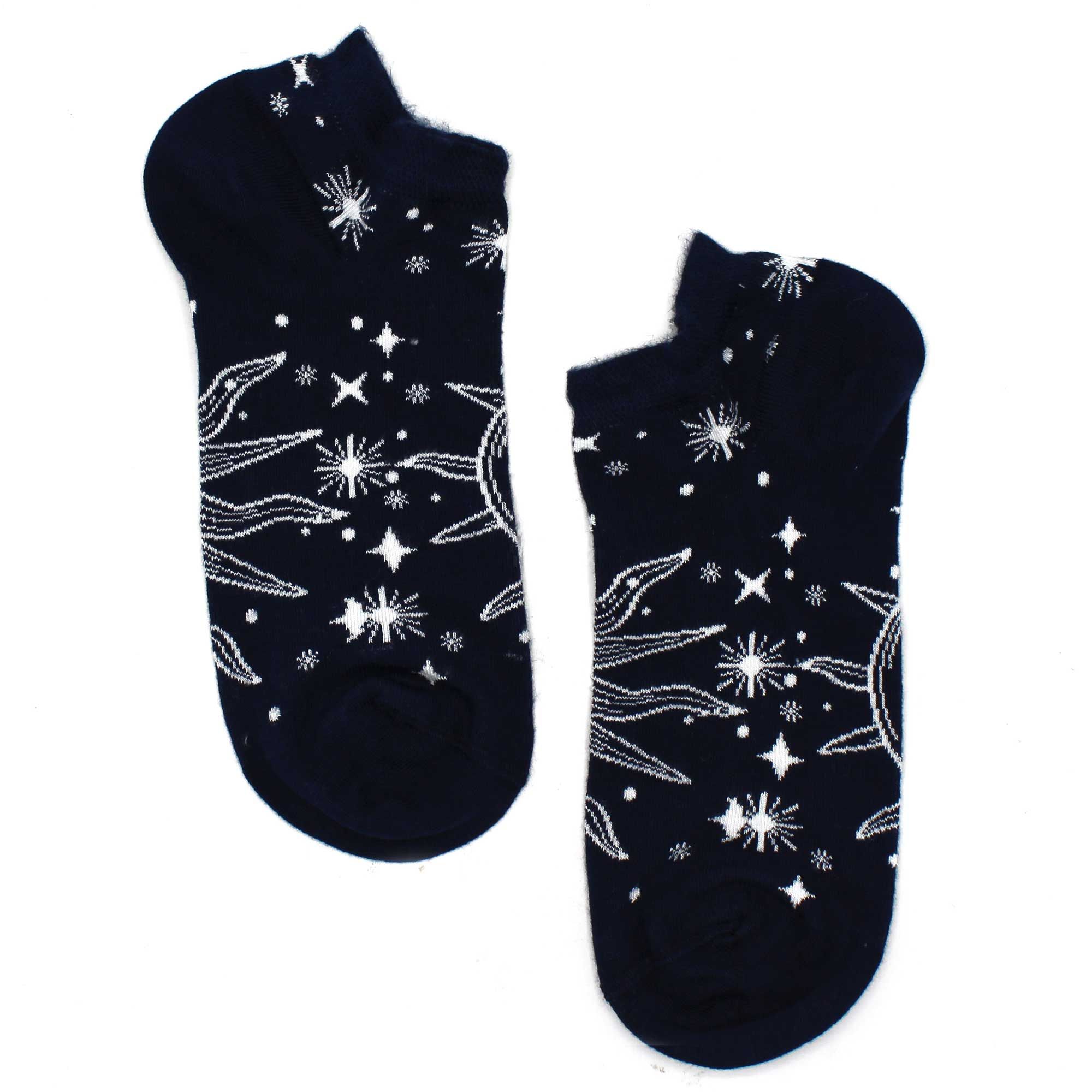 M/L Hop Hare Bamboo Socks Low (7.5-11.5) - Sun and Moon 