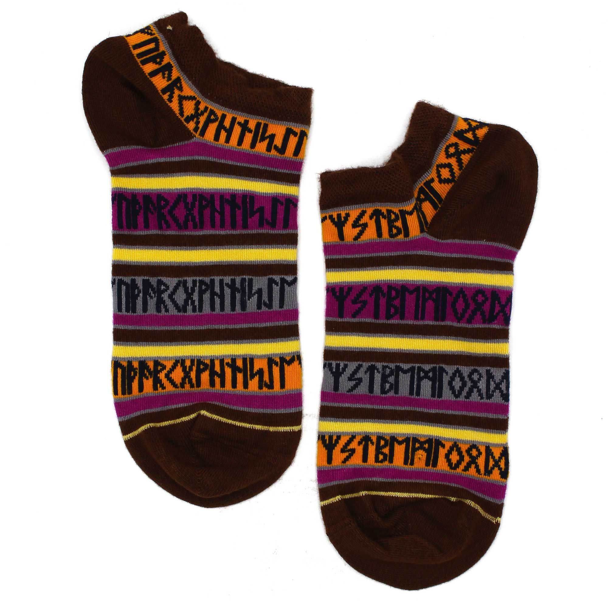 M/L Hop Hare Bamboo Socks Low (7.5-11.5) - Rune Stones