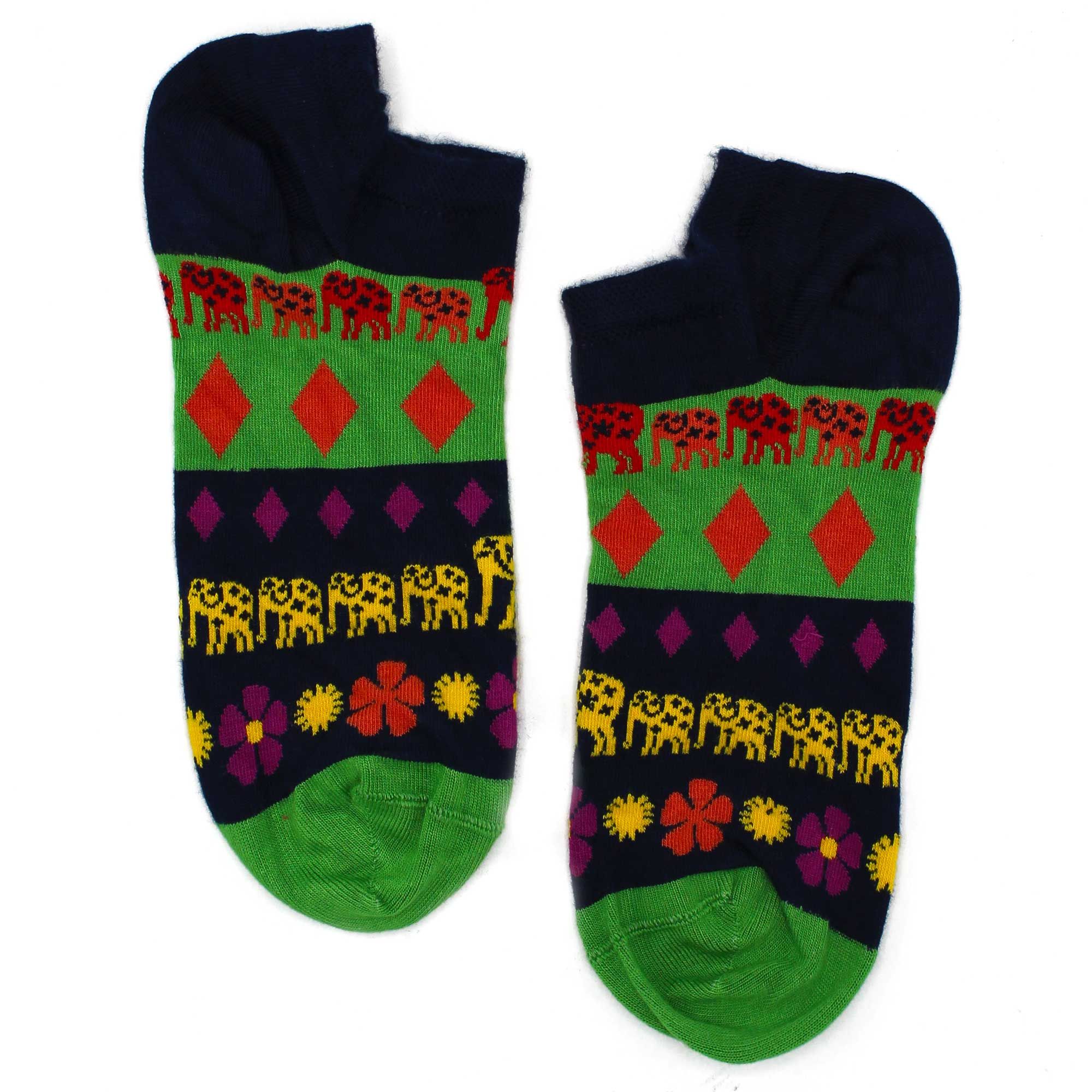 M/L Hop Hare Bamboo Socks Low (7.5-11.5) - Lucky Elephant