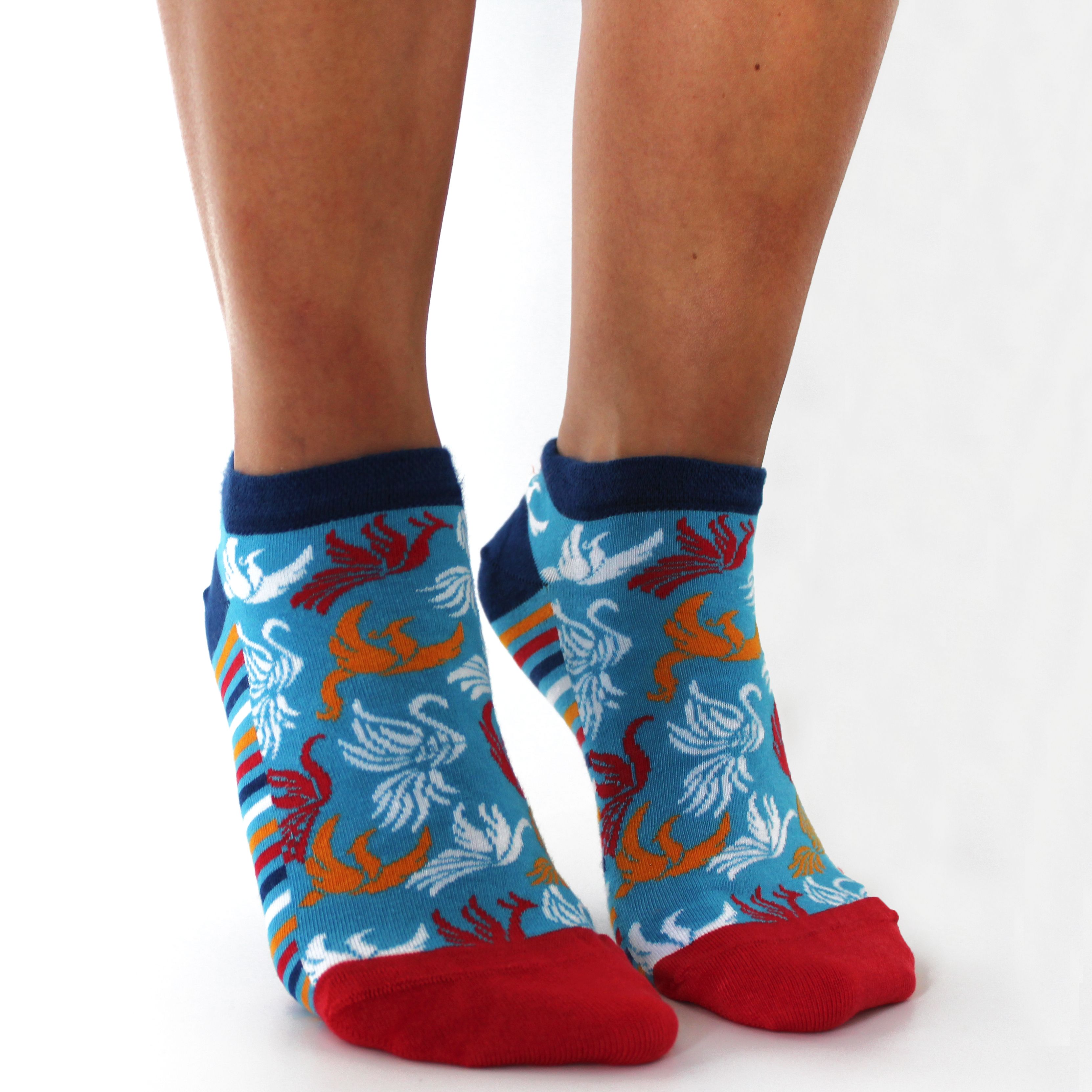 M/L Hop Hare Bamboo Socks Low (7.5-11.5) - Lucky Socks