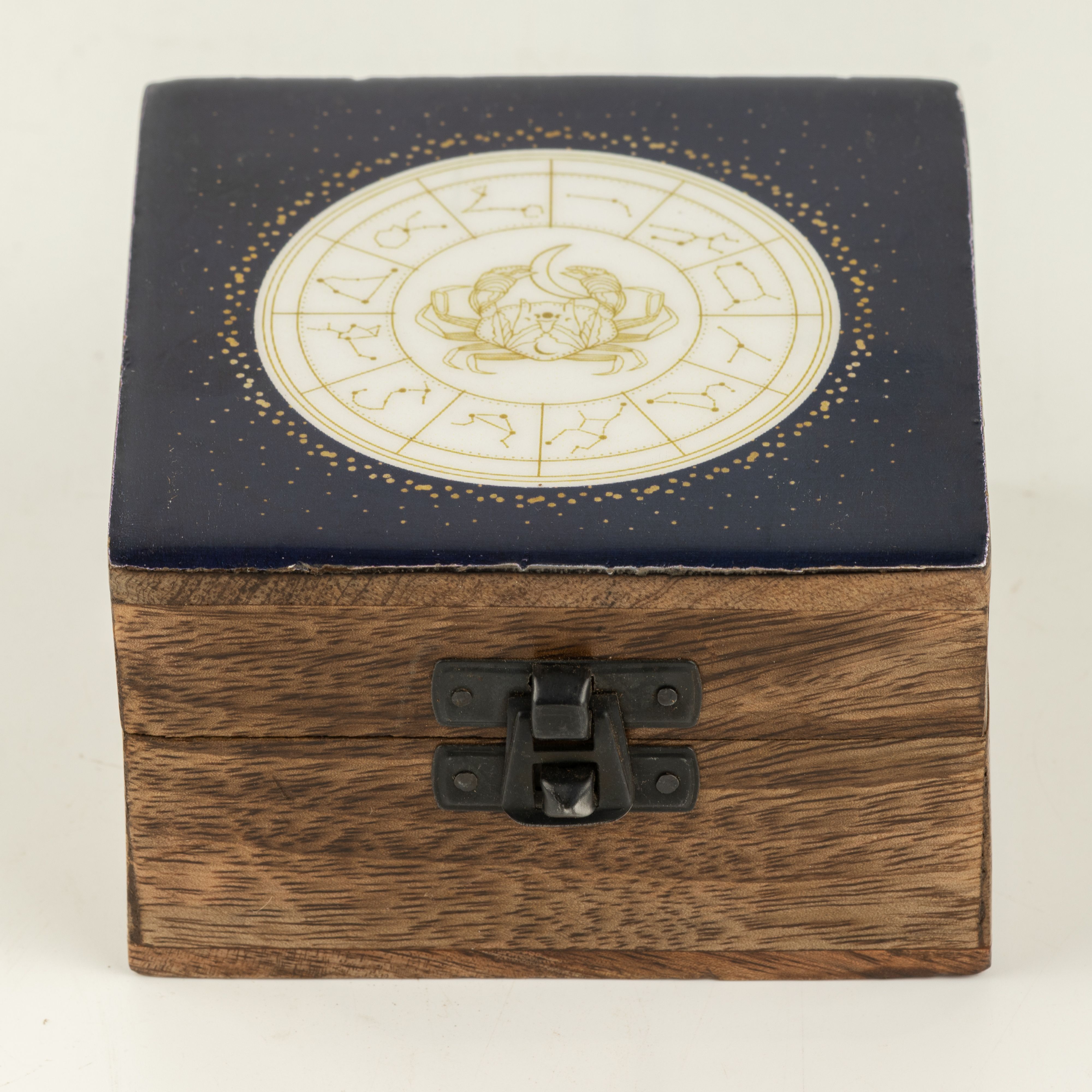 Small Enamelled Box -  Cancer