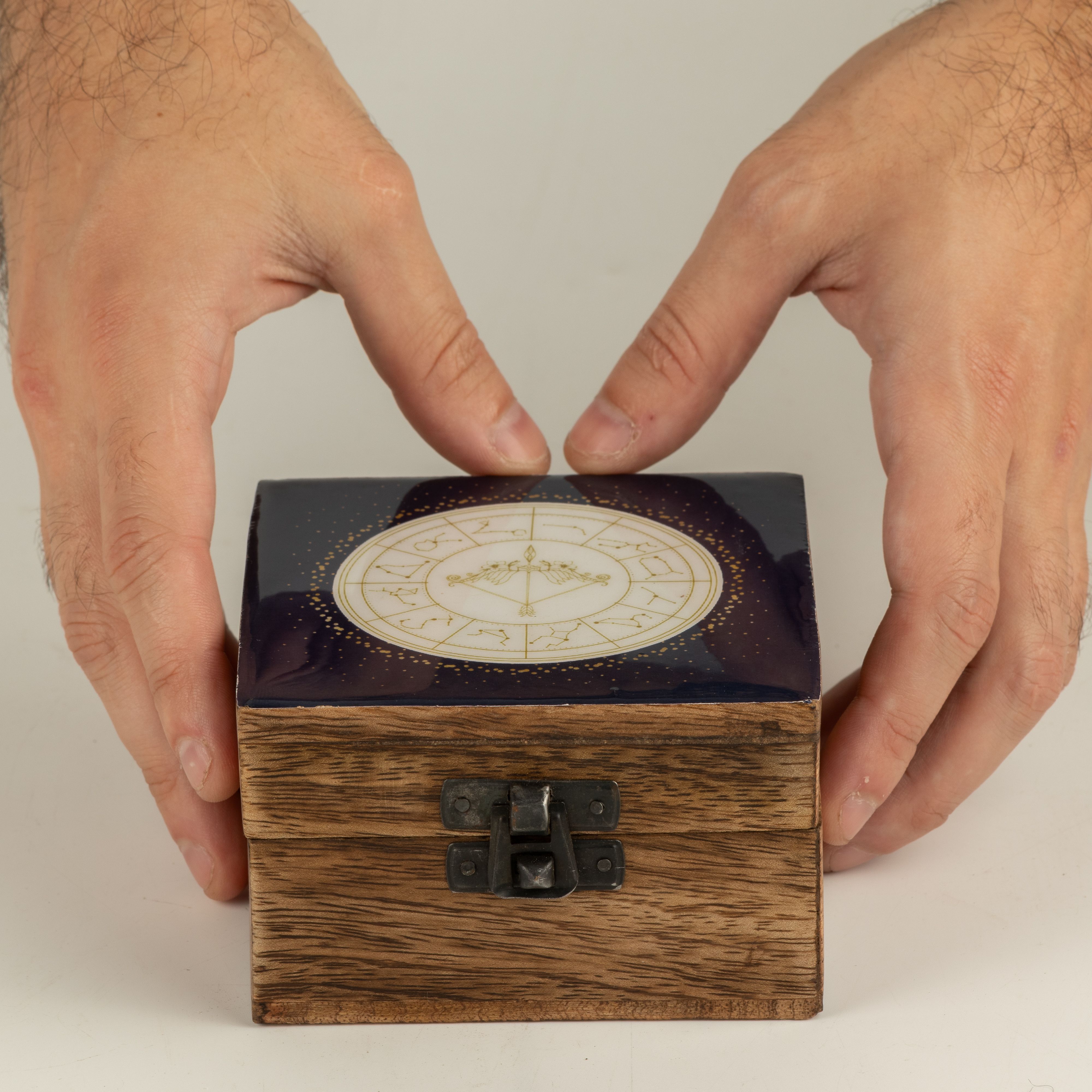 Small Enamelled Box -  Sagittarius