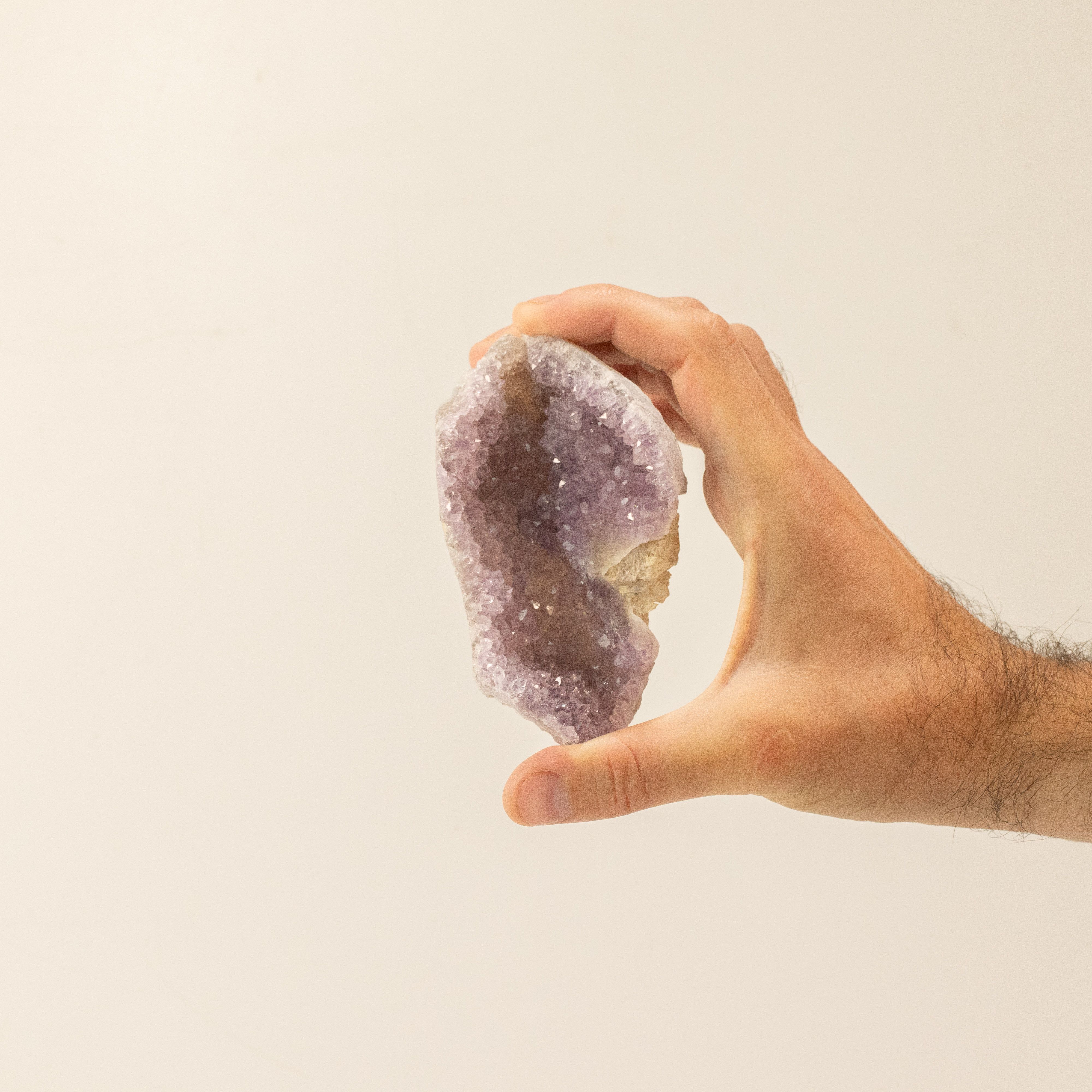 Small Assorted Amethyst Geodes - 3-5 cm   (aprox 1KG) 4-6 pieces