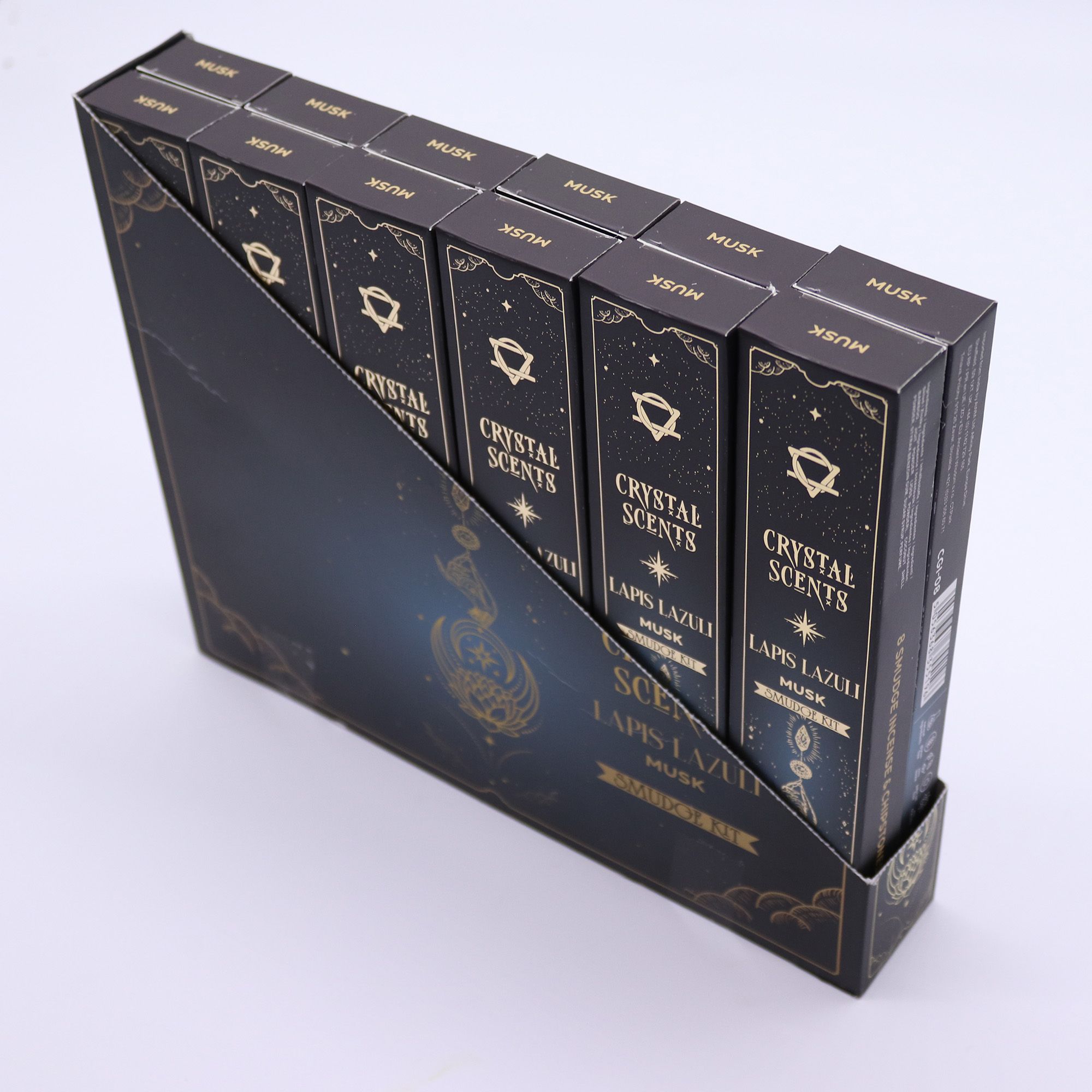Lapis Crystal Scents Smudge Incense - Musk