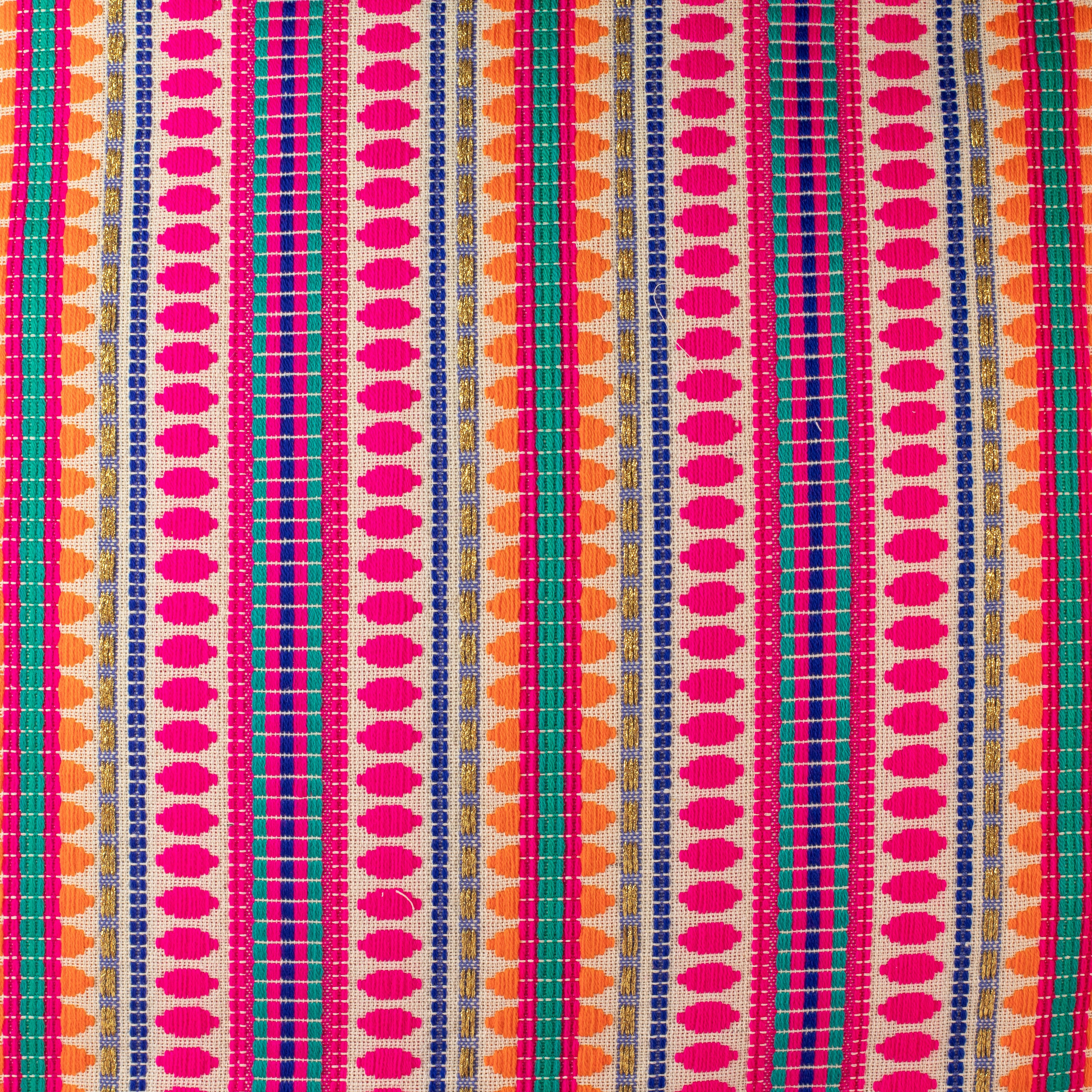 Classic Cushion Cover - Neon Stripes - 60x60cm - Jumbo Style