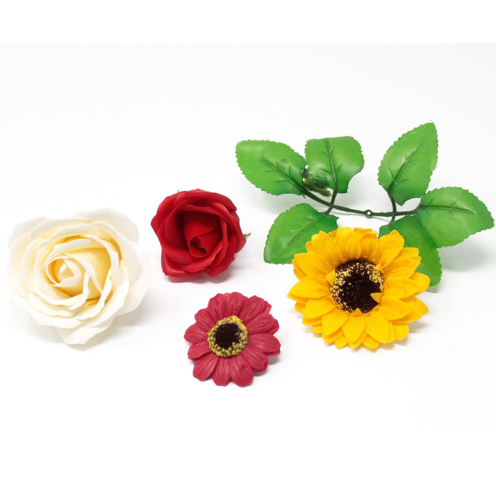 Craft Soap Flowers - Sml Sunflower - Pink