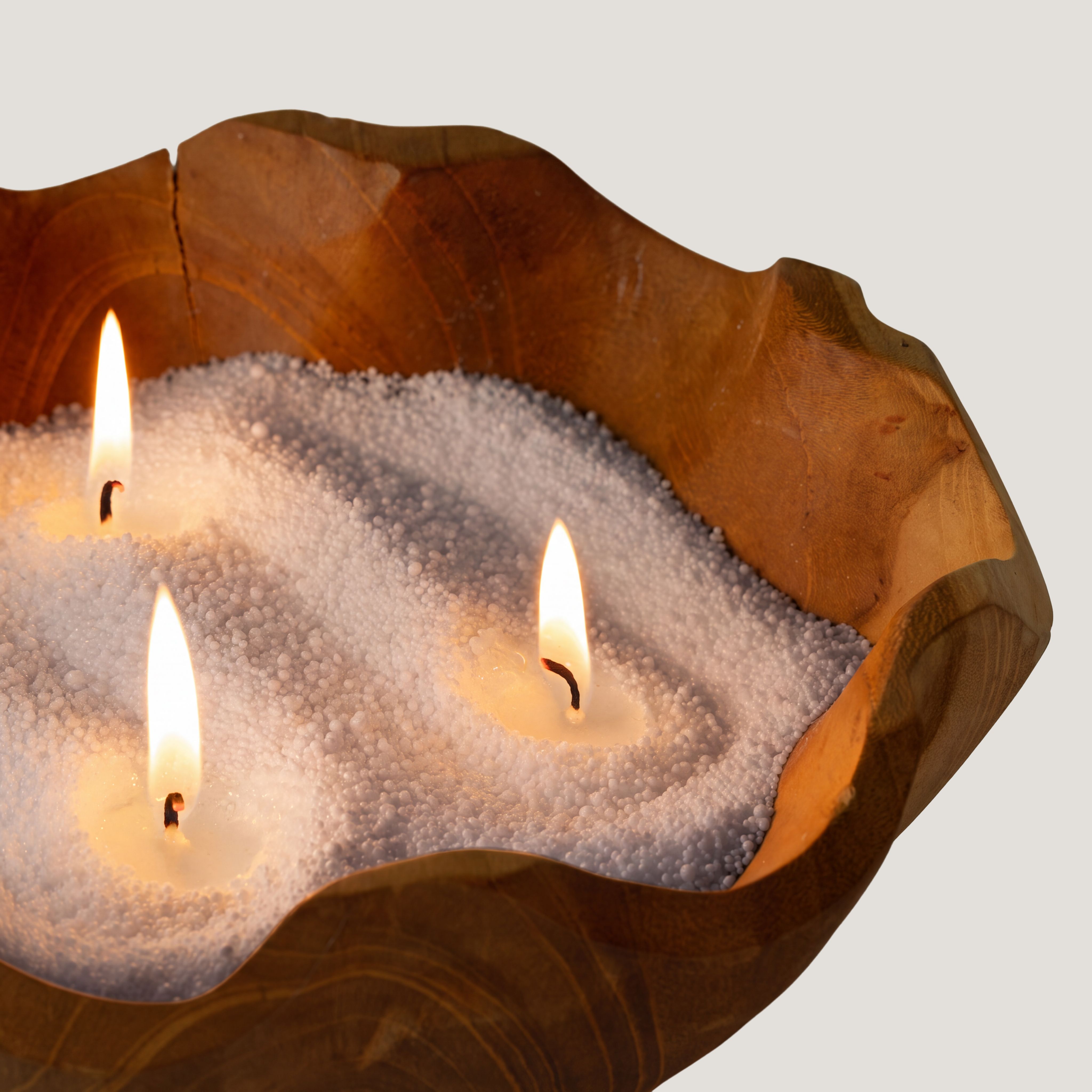 Fragranced Candle Sand - Warm Grey - Azure Noir - 300g