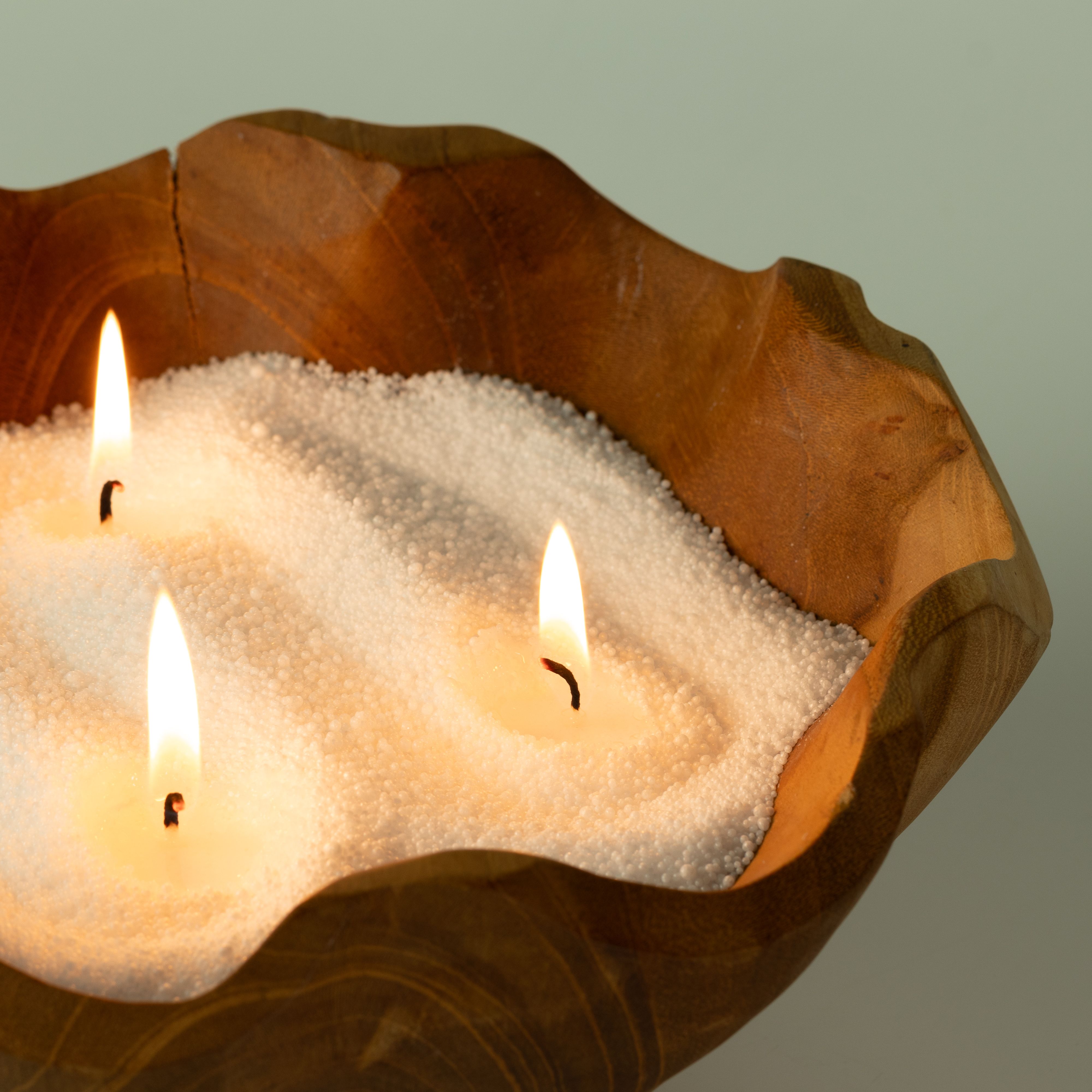 Fragranced Candle Sand - Taupe Orange - Cobalt - 300g