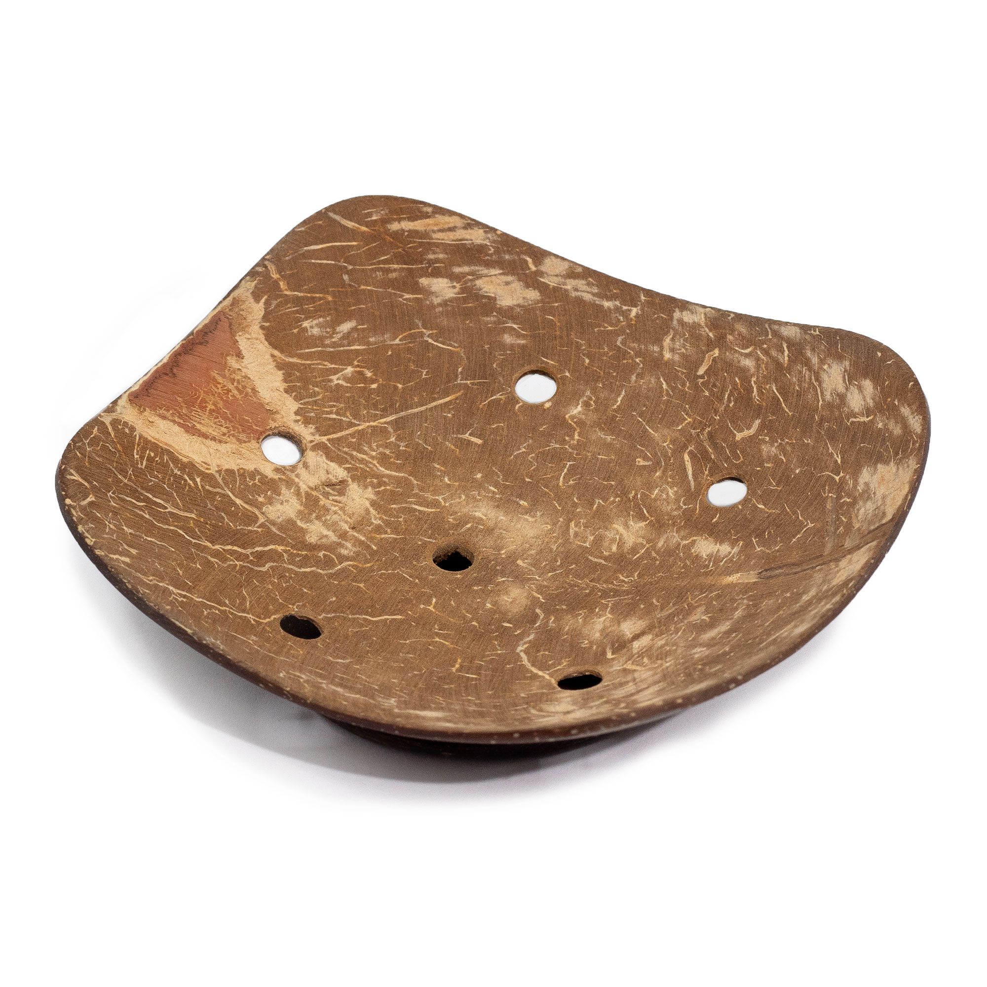 Natural Coconut Soap Dish - Square - 11cm