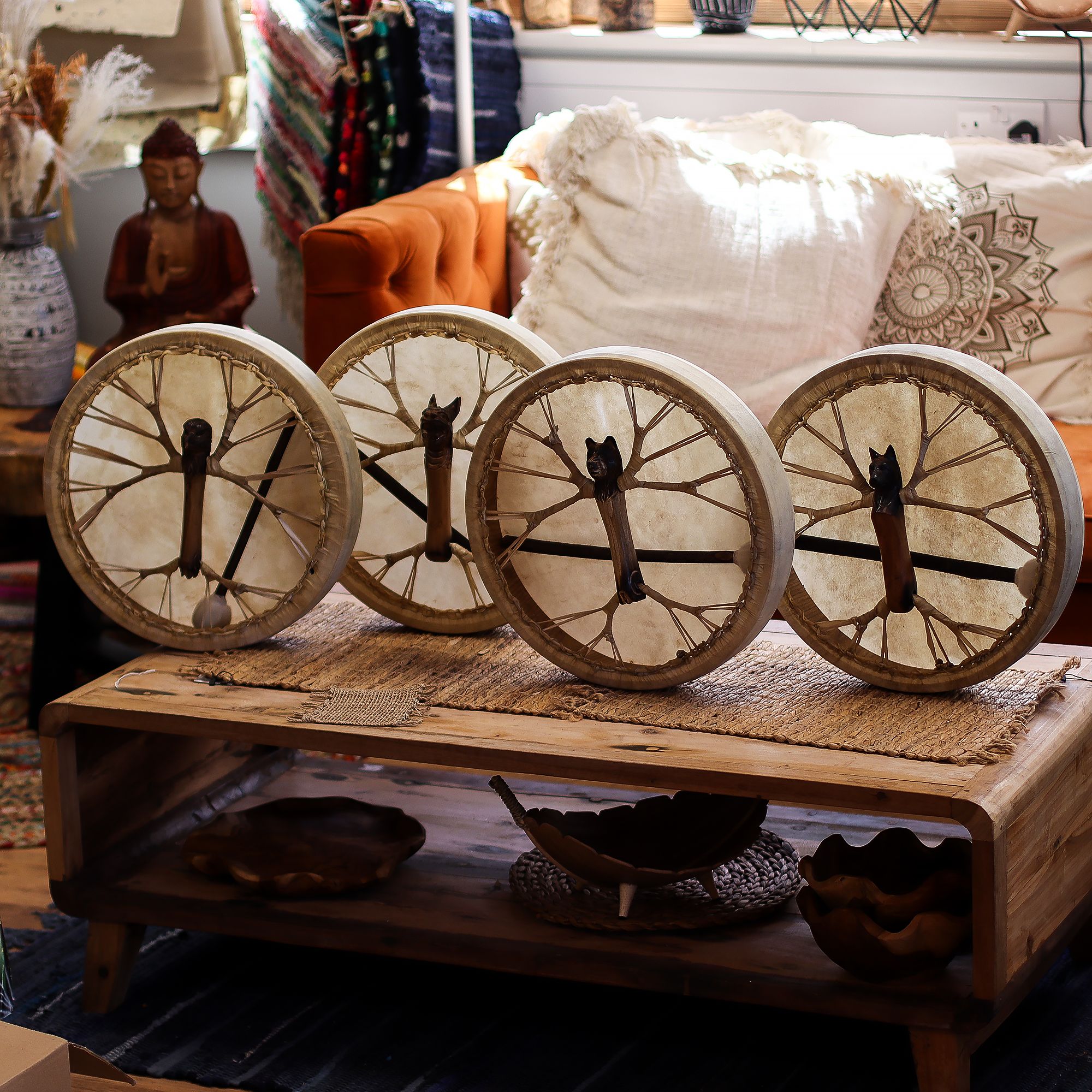 Spirit of the Eagle - Sharman Drum & Stick- Tunable - 40cm