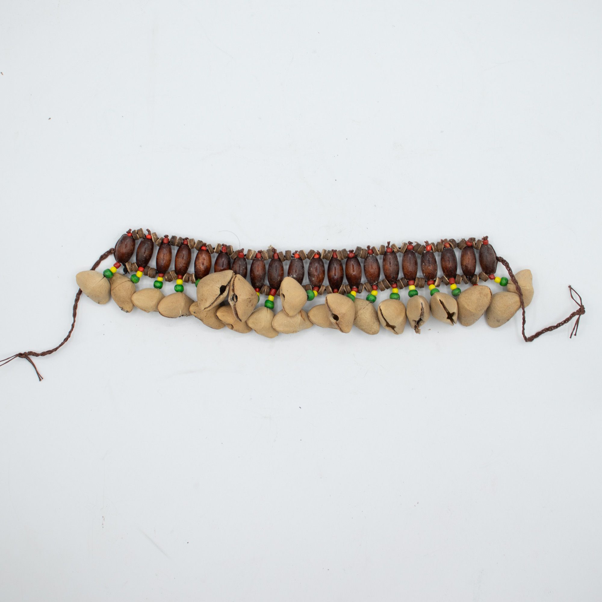 Kenari Shell Ankle Shaker - Rattle Bracelet (20 Shells)