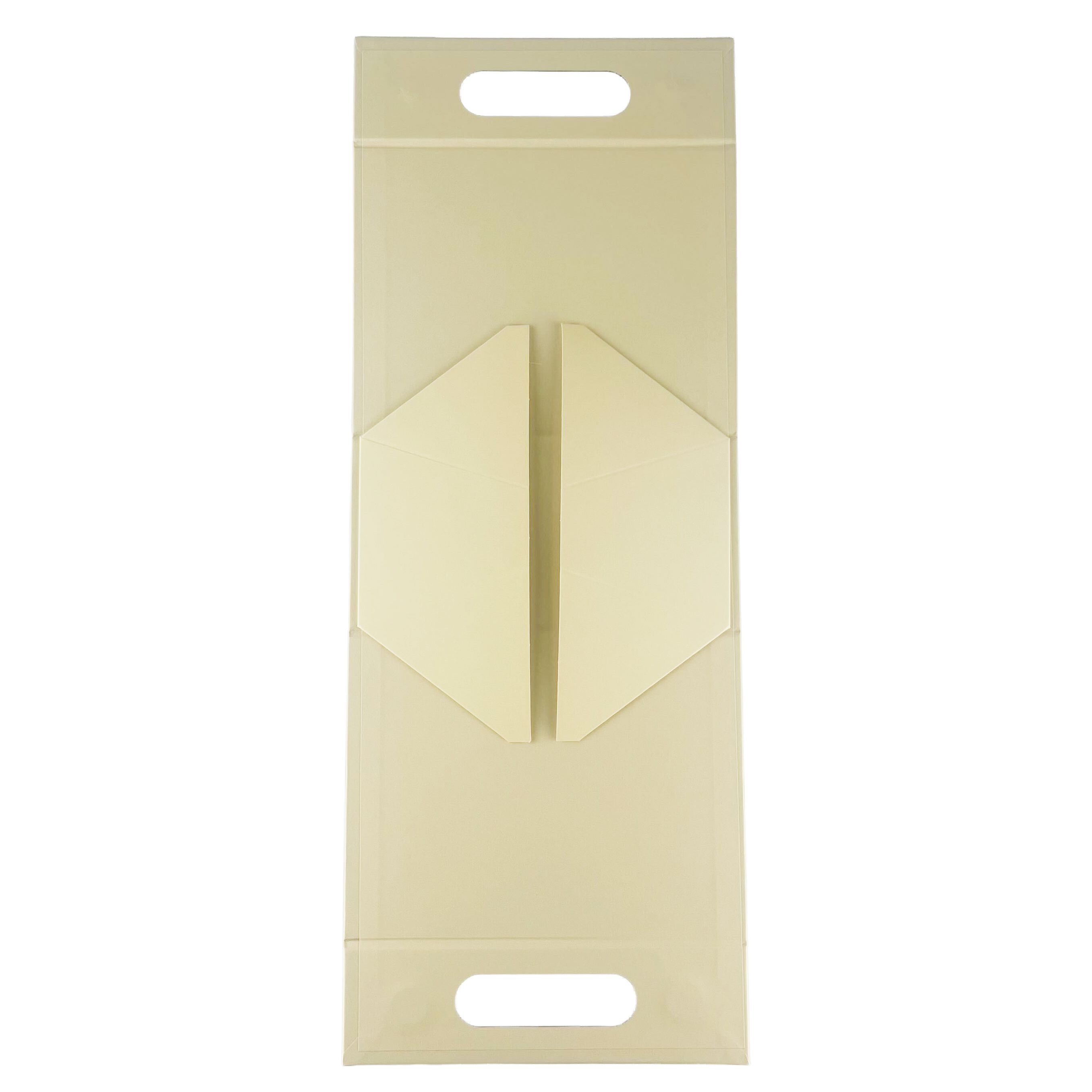Flat Pack Gift Box - Hand Box  (20x10x20cm) - Ivory