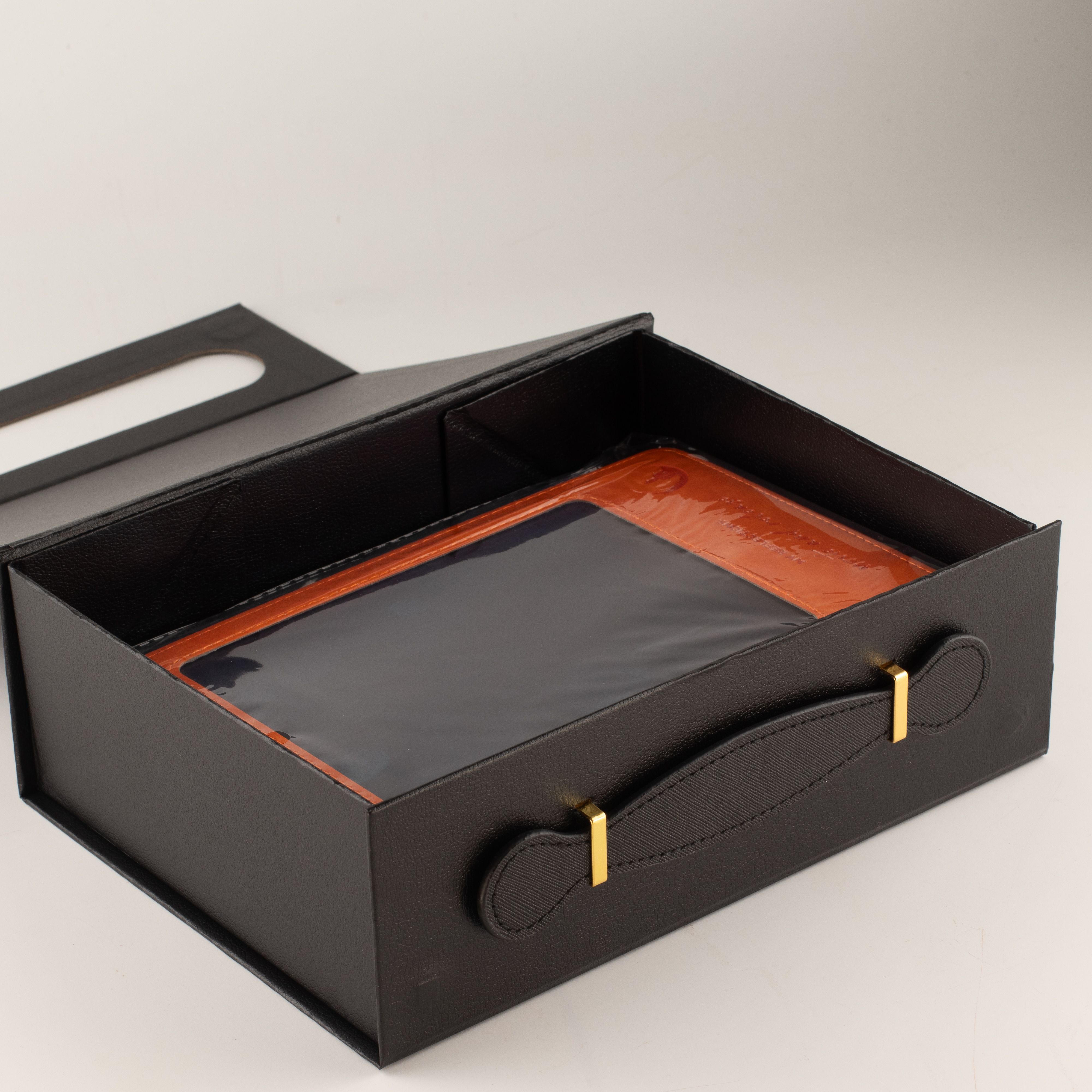 Flat Pack Gift Box - Med Hamper  (24x18.2x8cm) - Black
