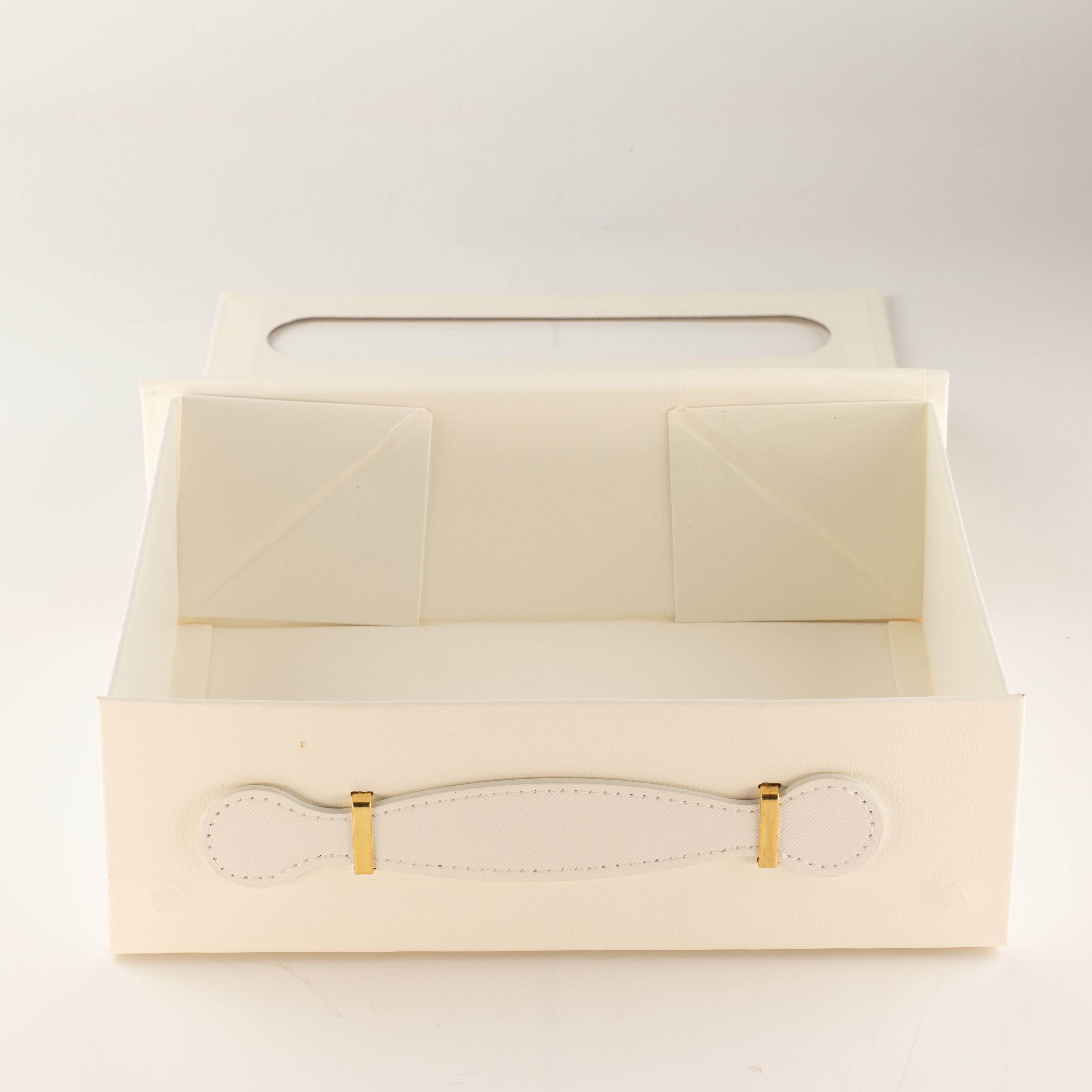 Flat Pack Gift Box - Med Hamper  (24x18.2x8cm) - White