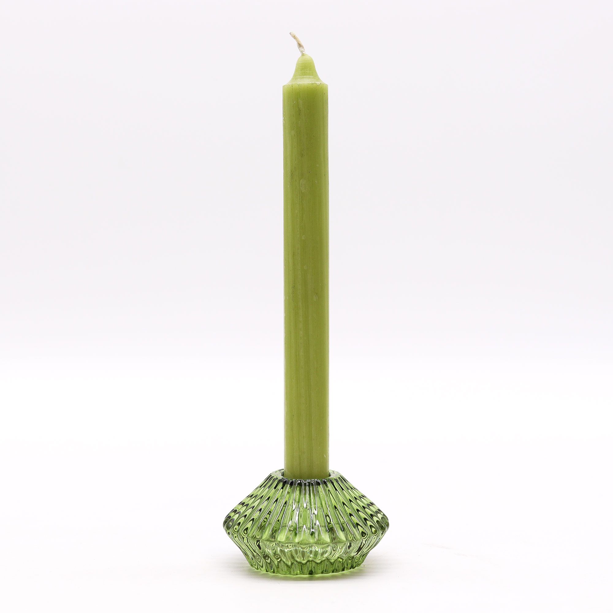 Flower Flip Dinner Candle / Tealight Holder - Garden Jade