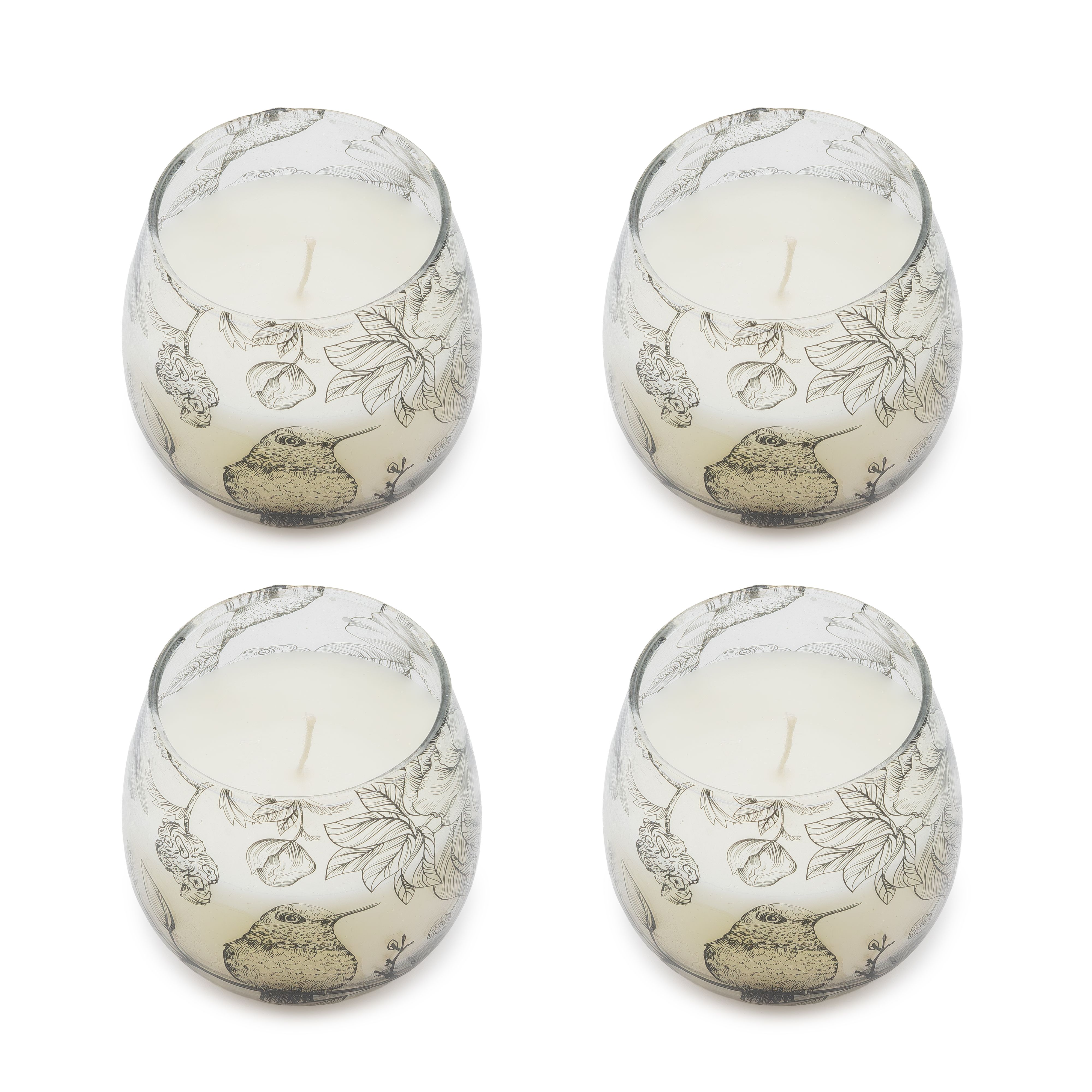 Small Glass Jar Candles - Drawn by Flame