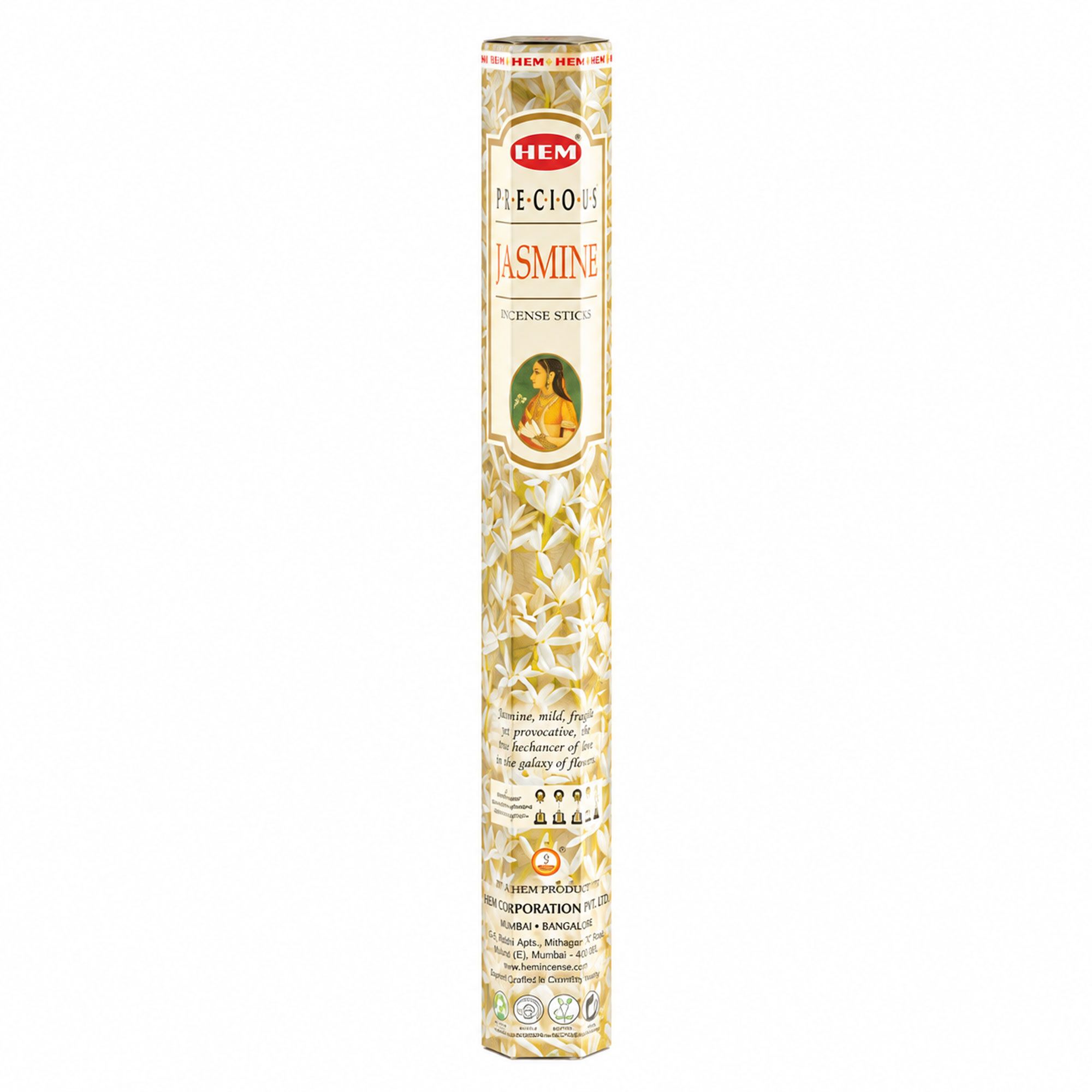 HEM Hexagonal Incense - Precious Jasmine