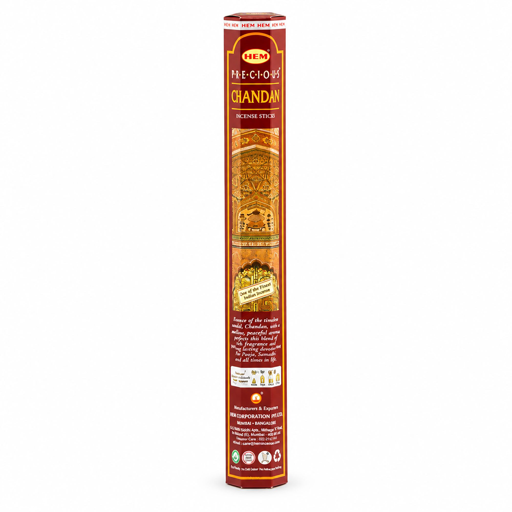 HEM Hexagonal Incense - Precious Chandan