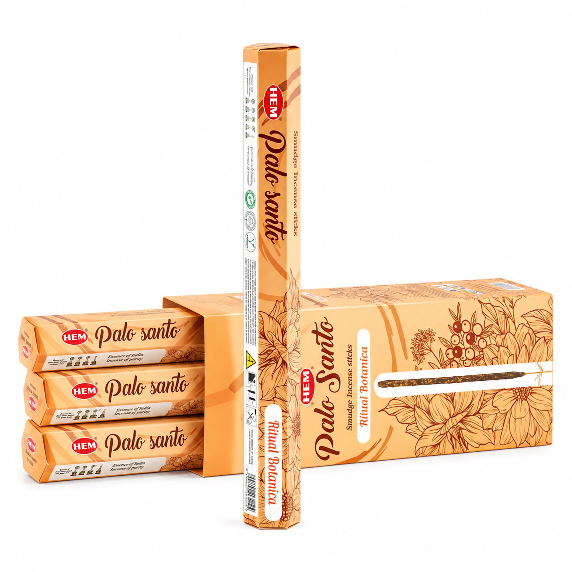 HEM Hexagonal Incense - Smudge  - Palo Santo