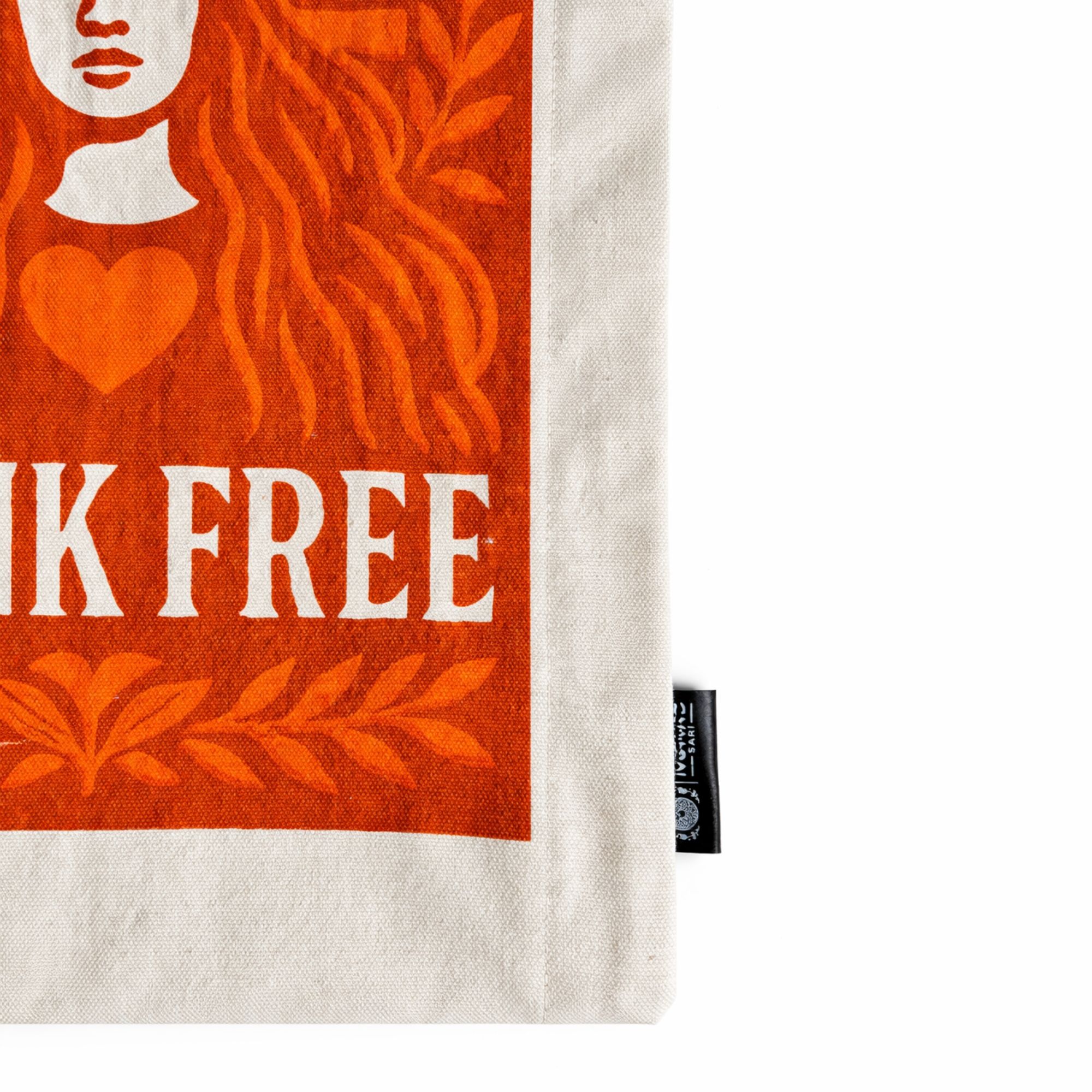 Nomad Sari Iconic Toni Tote Bag - Stay Wild - Natural 10oz