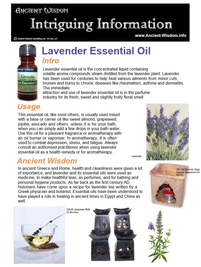 Sandalwood Amayris Essential Oil Info