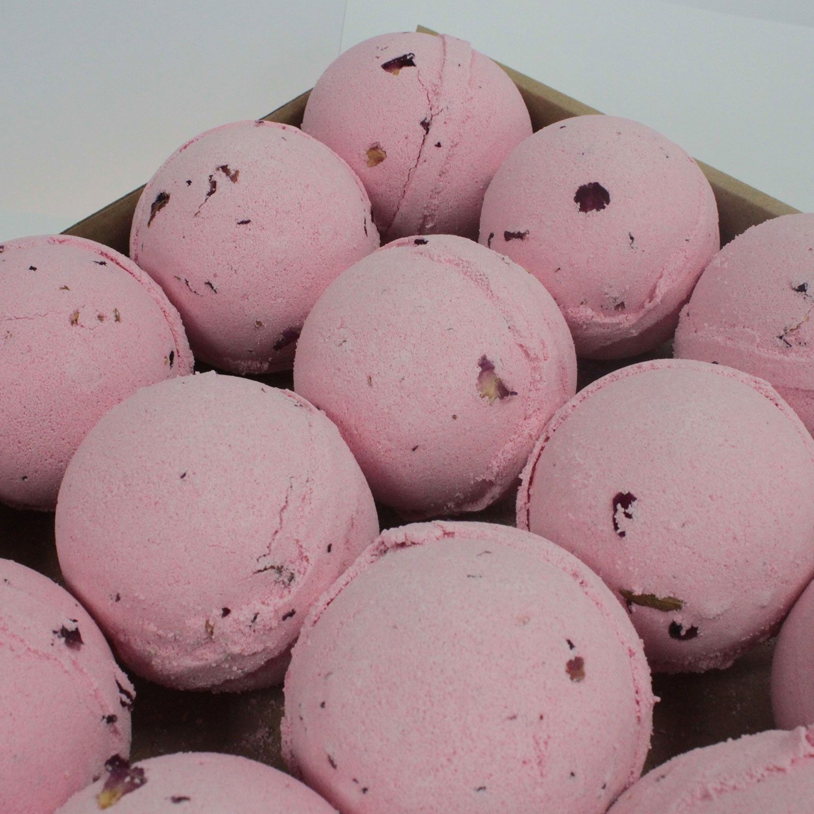 Set of 3 Rose & Petals Bath Bombs