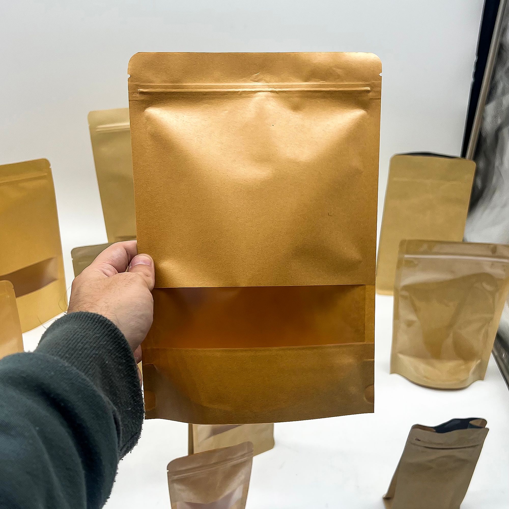 Kraft Window Bag 16 x24 cm
