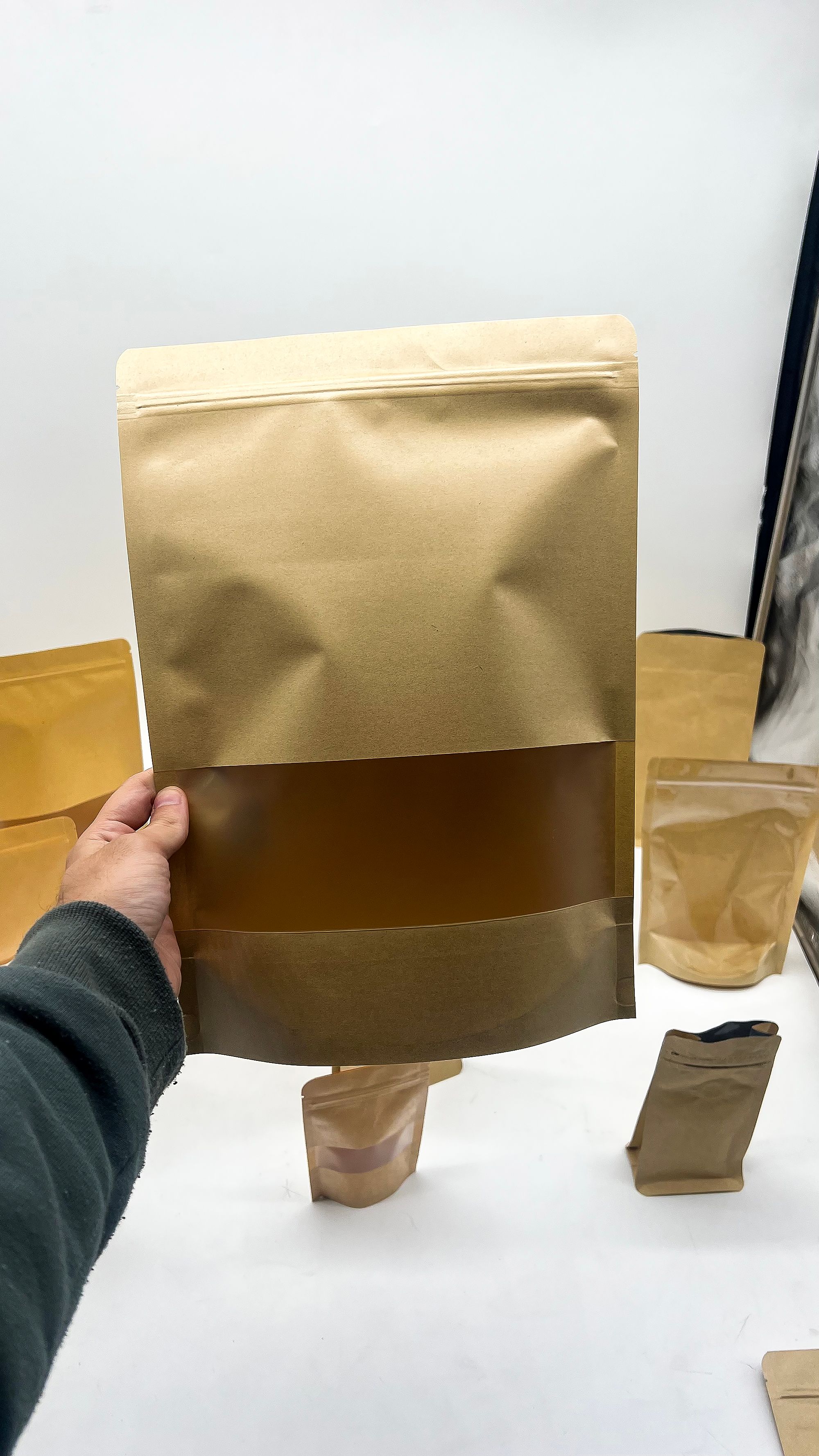 Kraft Window Bag 25x35cm