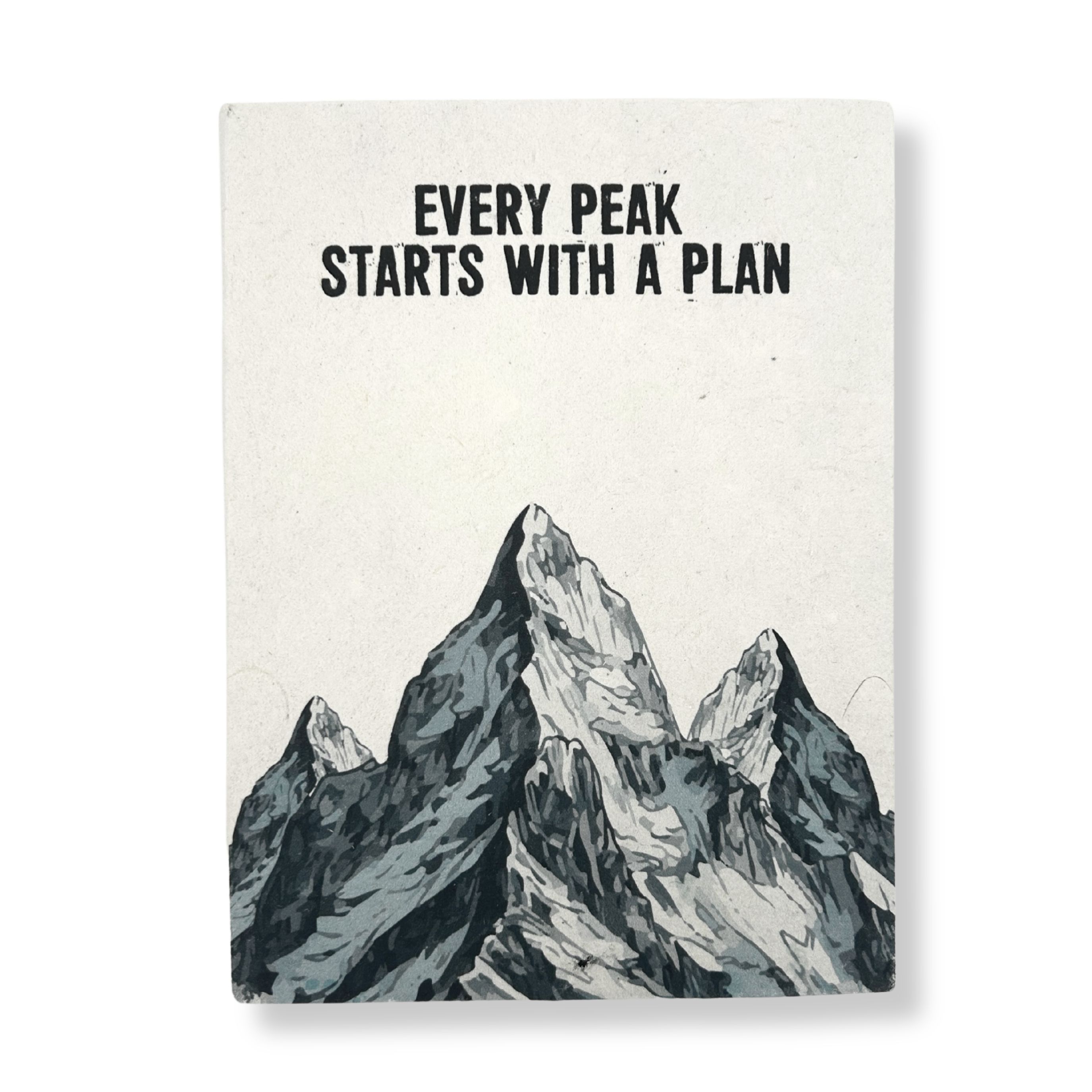Lokta Inspiration Notebook – Every Peak – Large (21x15cm) – 45 Leaves – Includes Bookmark