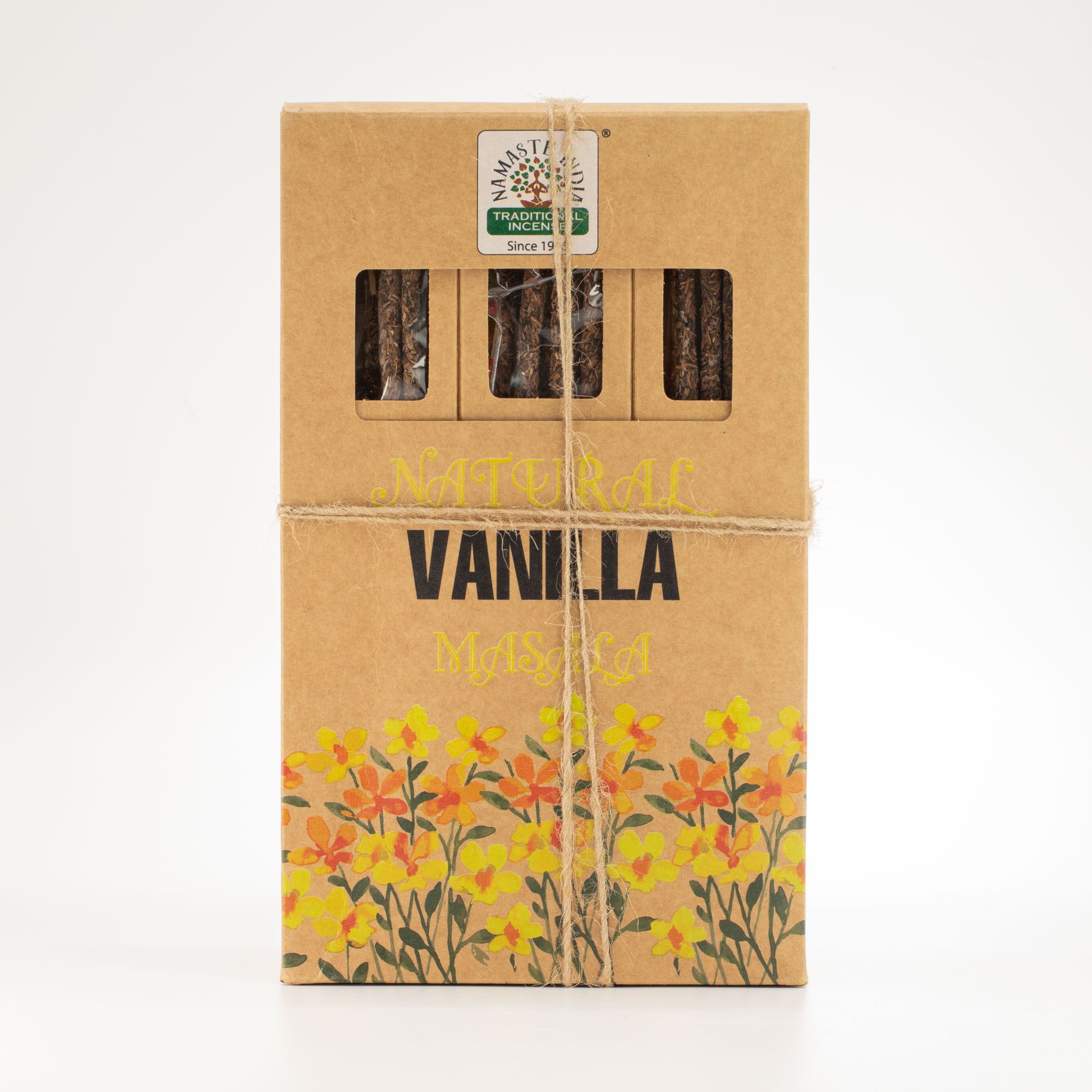 Natural Botanical Masala Incense - Vanilla
