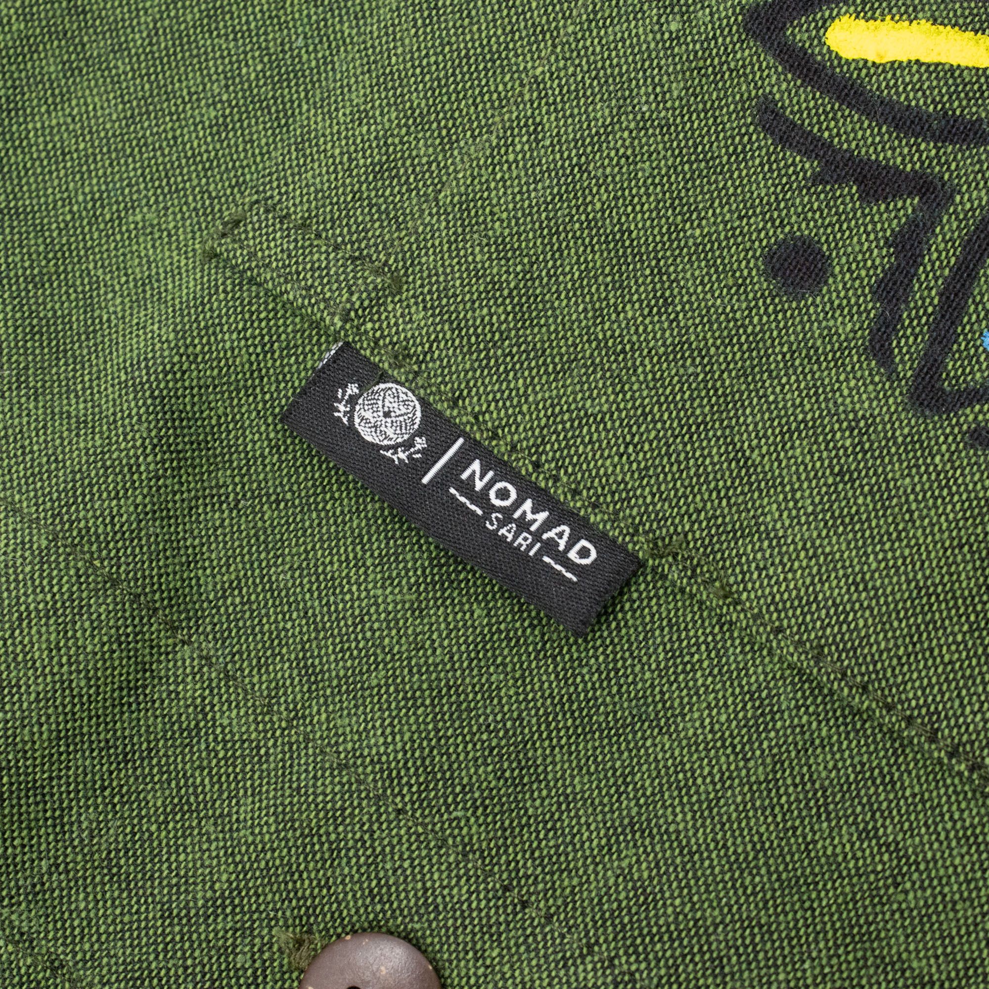 Nomad Sari Kathmandu Shirt - Forest Green - XXL