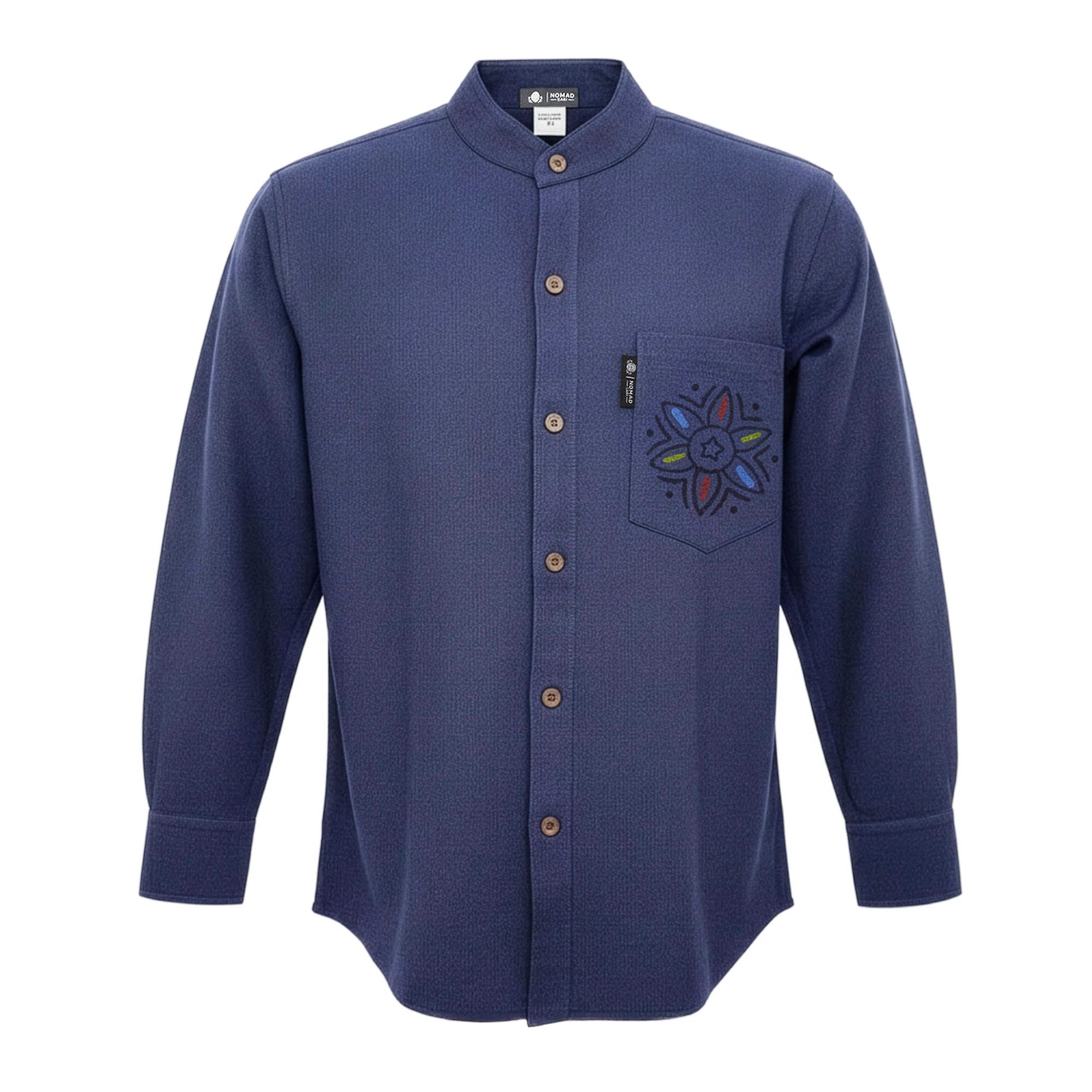 Nomad Sari Kathmandu Shirt - Indigo - Large