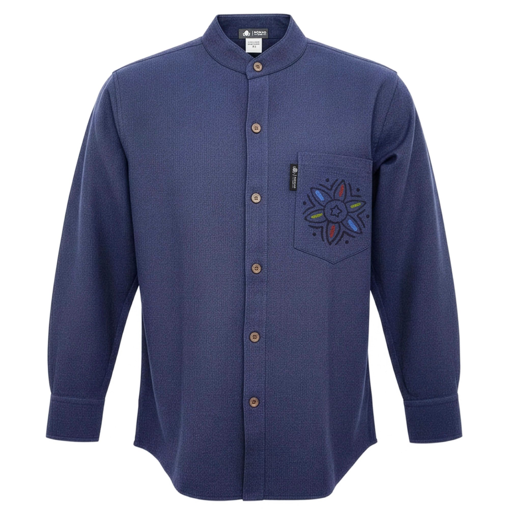 Nomad Sari Kathmandu Shirt - Indigo - XXL