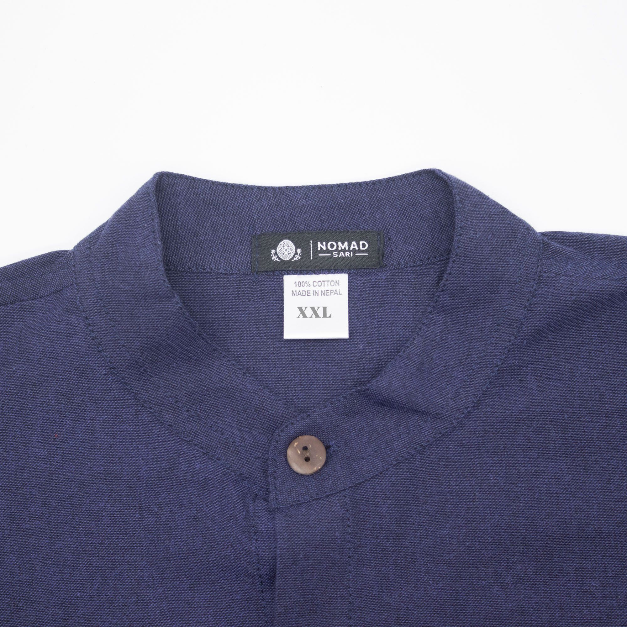 Nomad Sari Kathmandu Shirt - Indigo - XXL