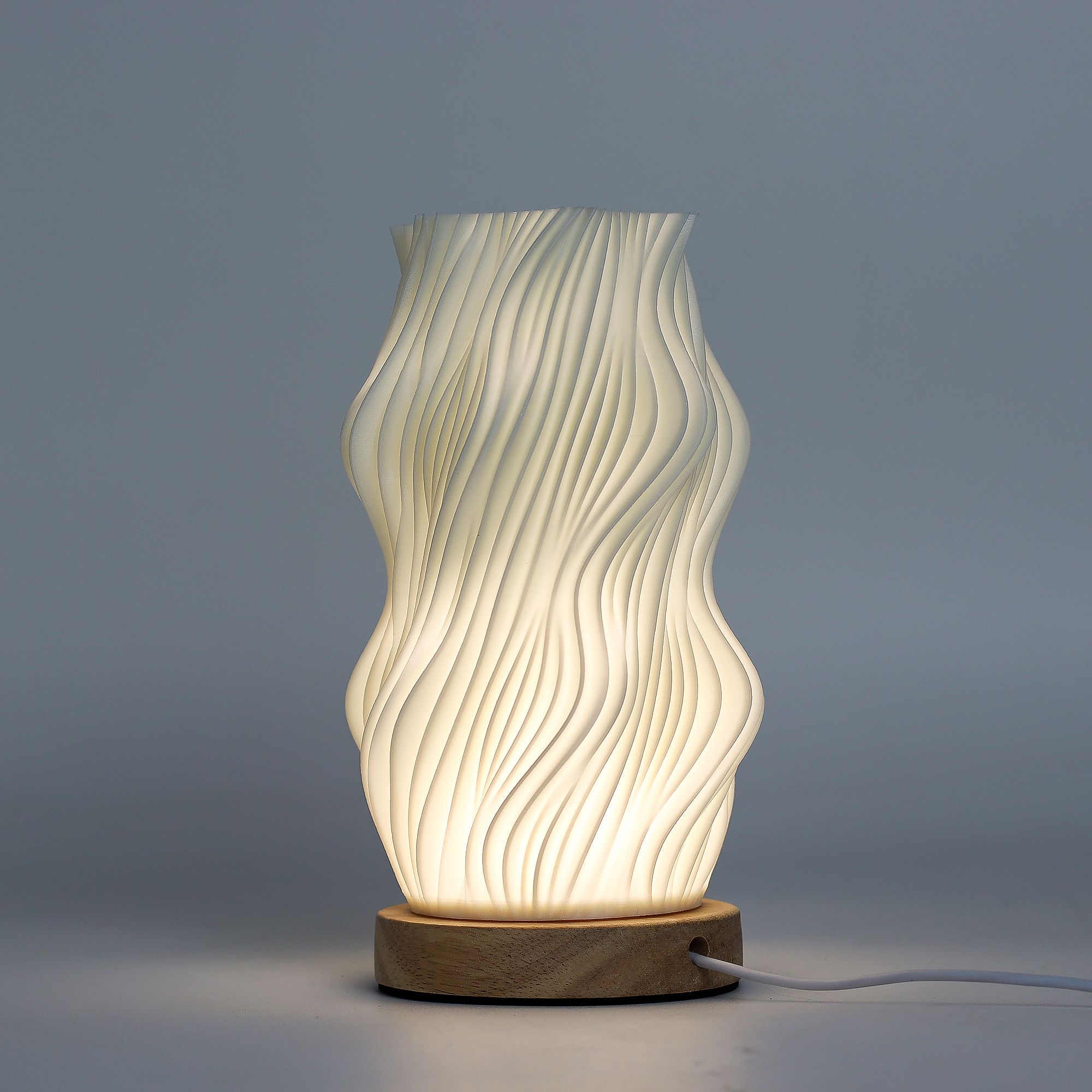 New Wave Lamp - USB (C) - 3 settings - Star Twisted