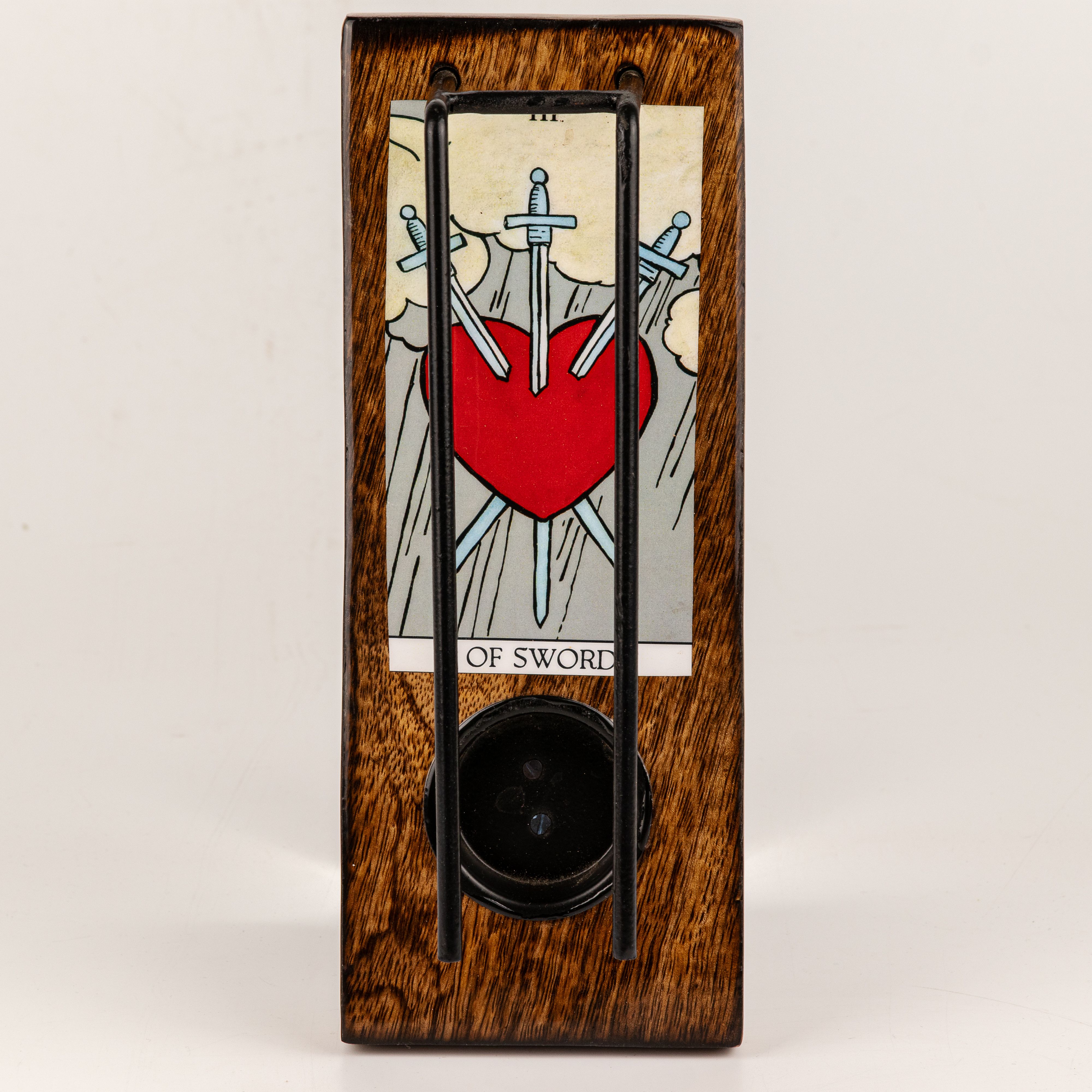 Large Sage Stick Heater Enamelled - 3 of Swords
