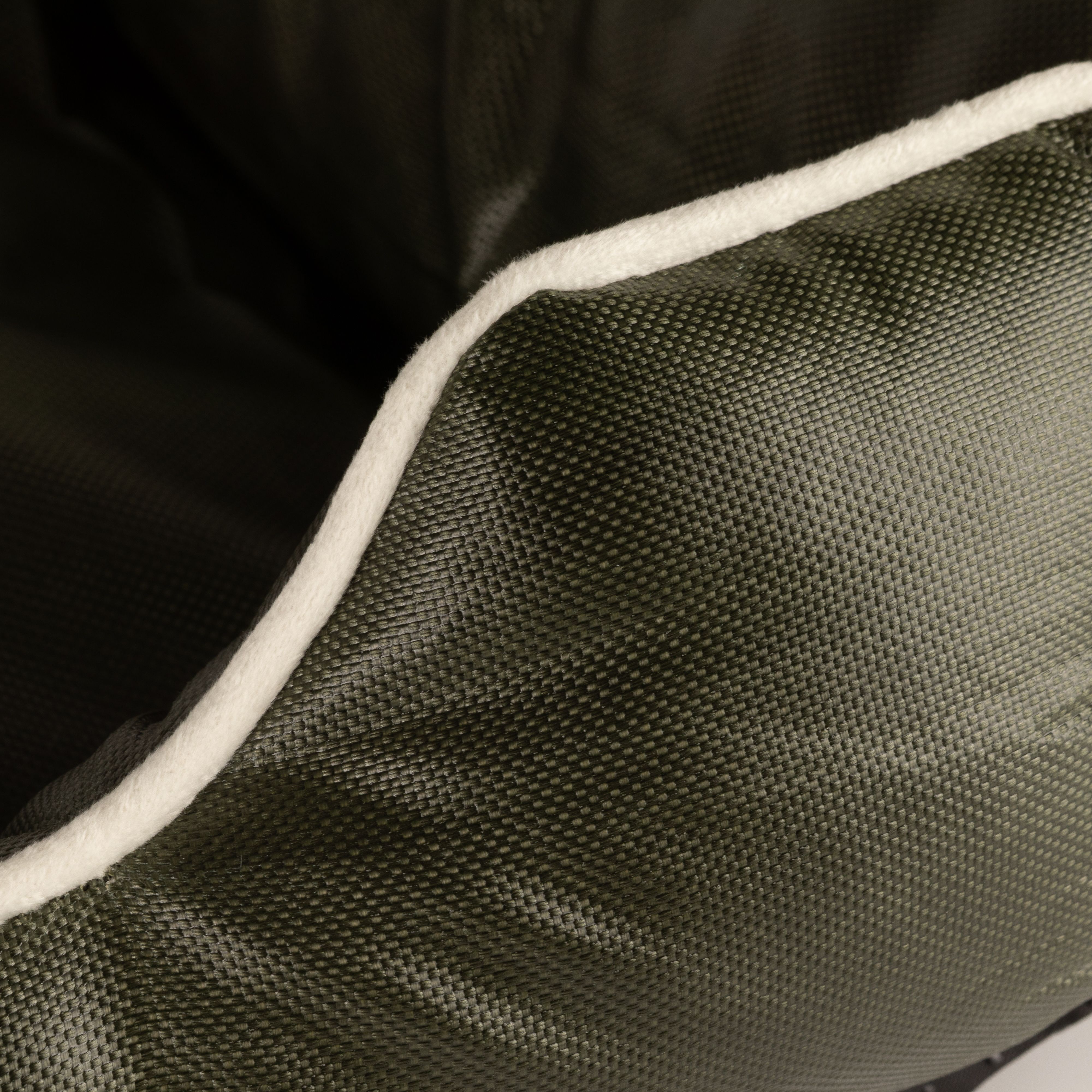 PAW Bed – Small Khaki Green – 60 × 50 × 15cm