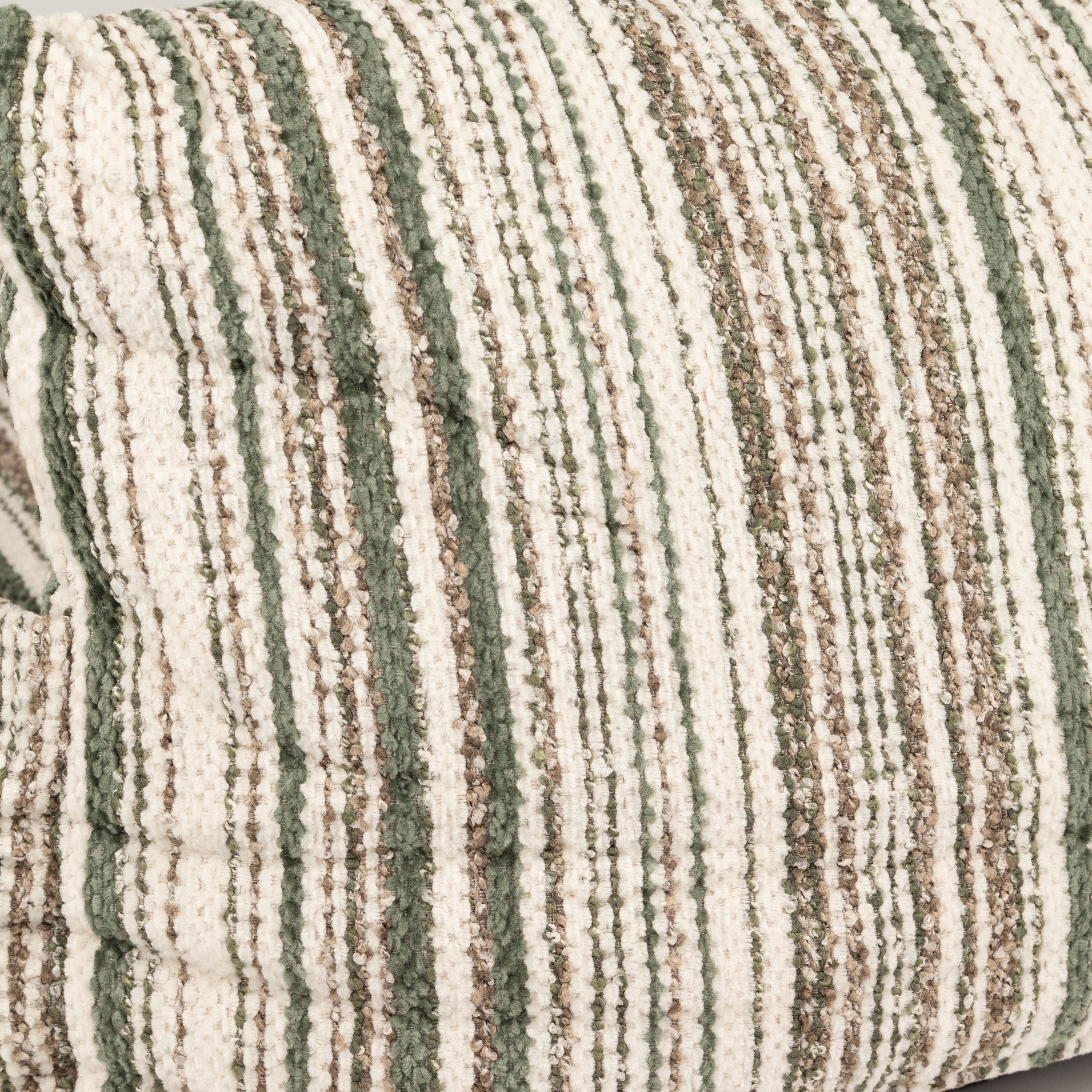 PAW Bed – Medium Sofa – Brown Stripes – 60 × 60 × 28cm