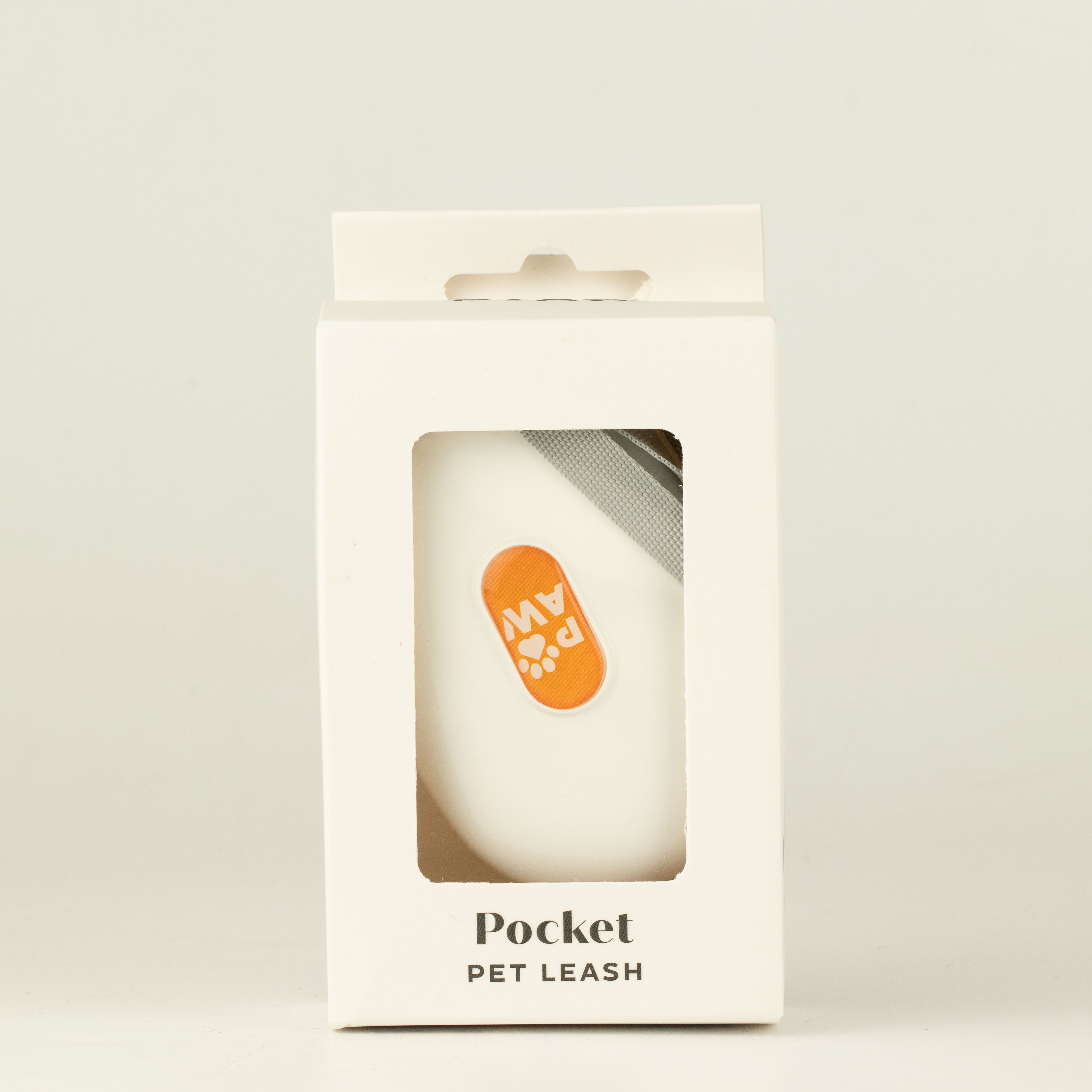 Paw Pet Leash - Pocket Pod - White - 1.5m