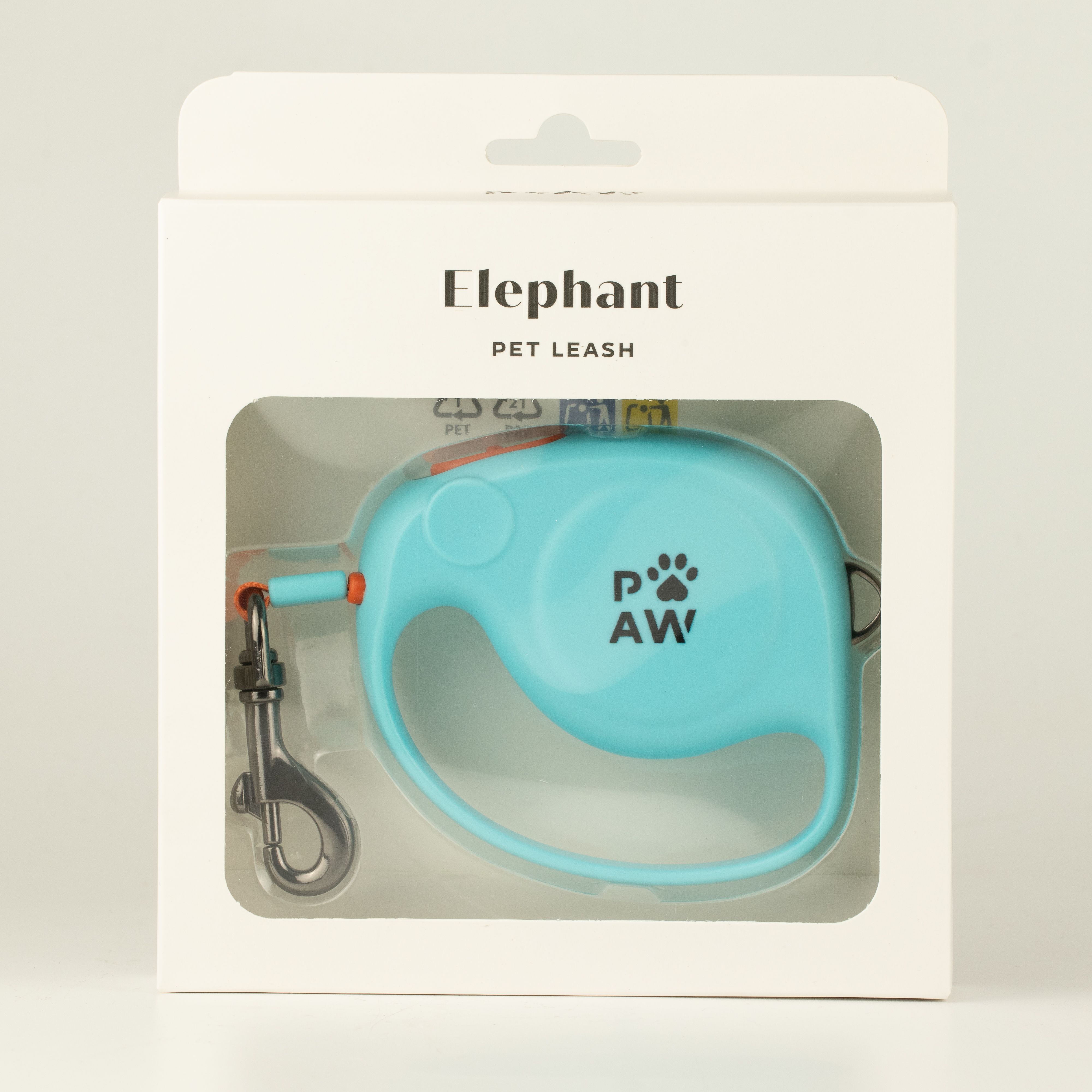 Paw Pet Leash - Elephant Strap - Blue - 2m