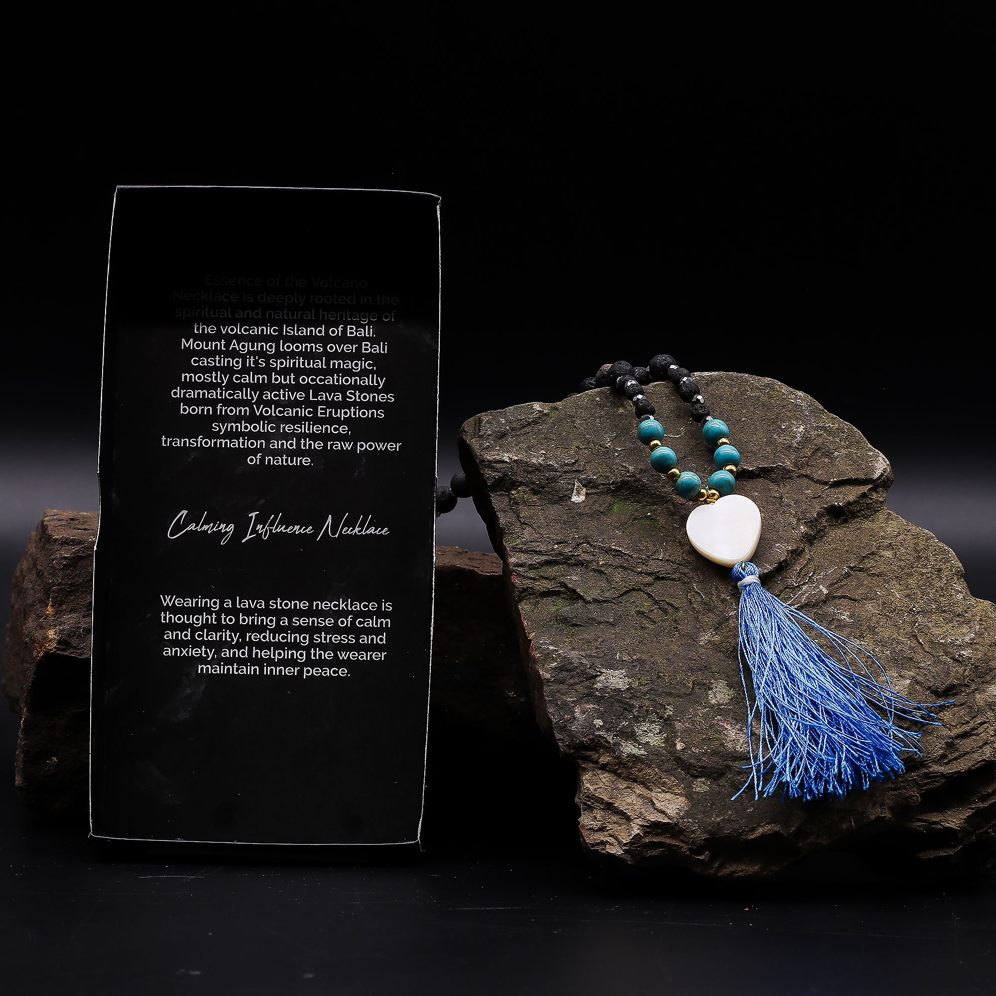 Essence of the Volcano Necklace - Calming Influence