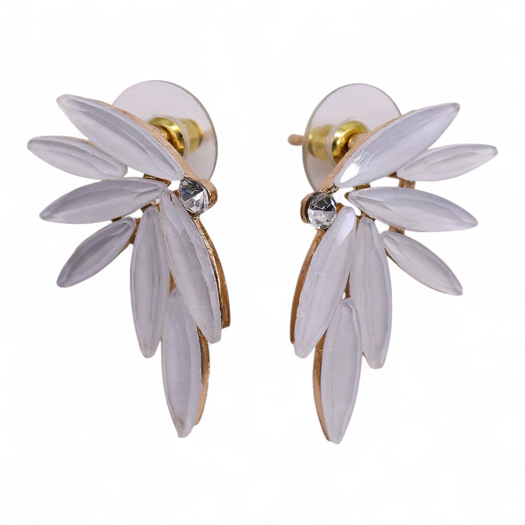 Pearl - Vintage Glass - Faries - Earrings