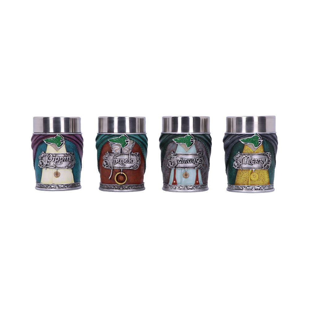 Lord of the Rings Hobbit Shot Glass Set (Set of 4)