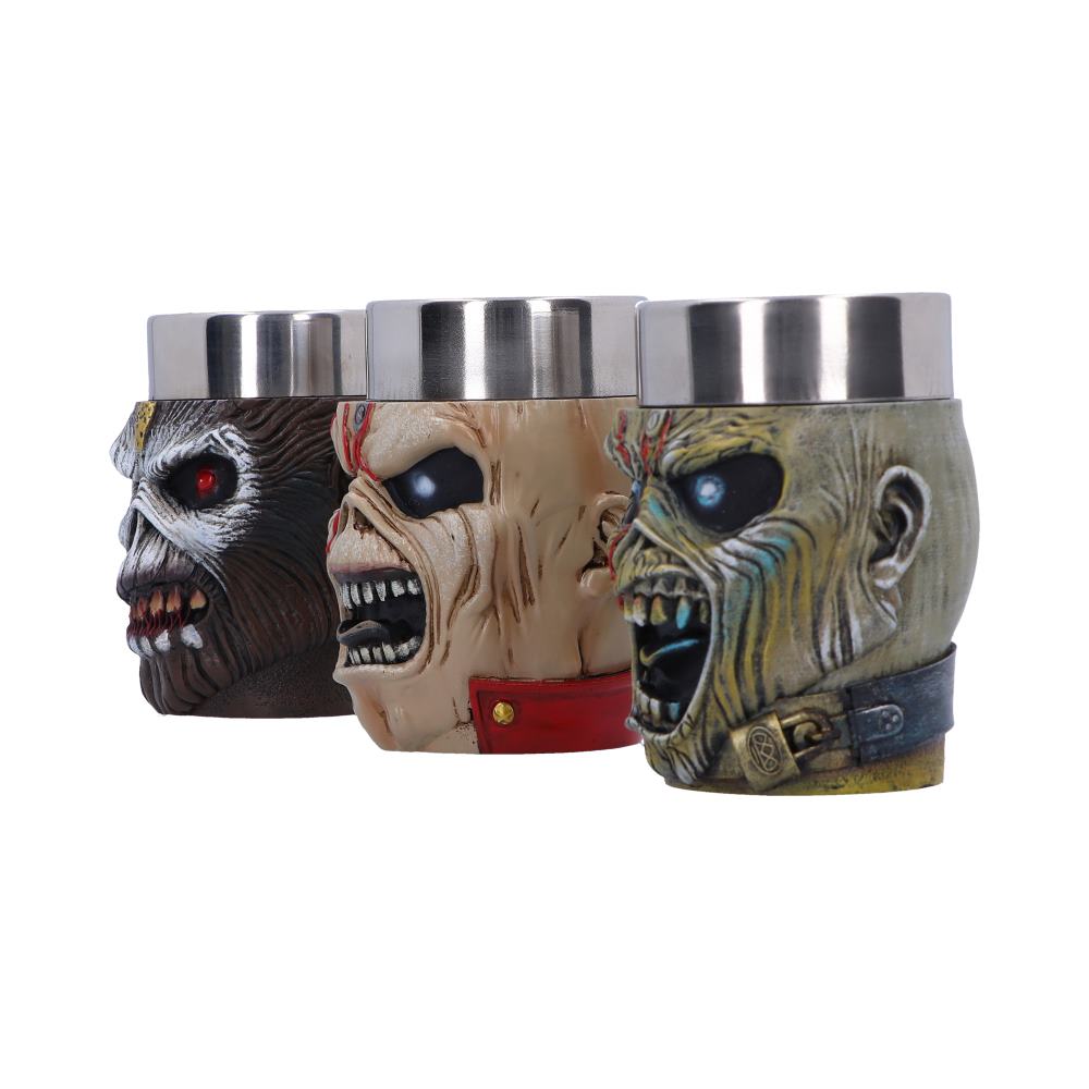 Iron Maiden Eddie Shot Glass Set 9cm (Set of 3)