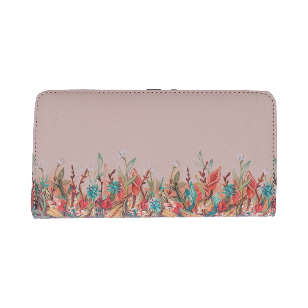 Highland Cow Embossed Purse 18.5cm